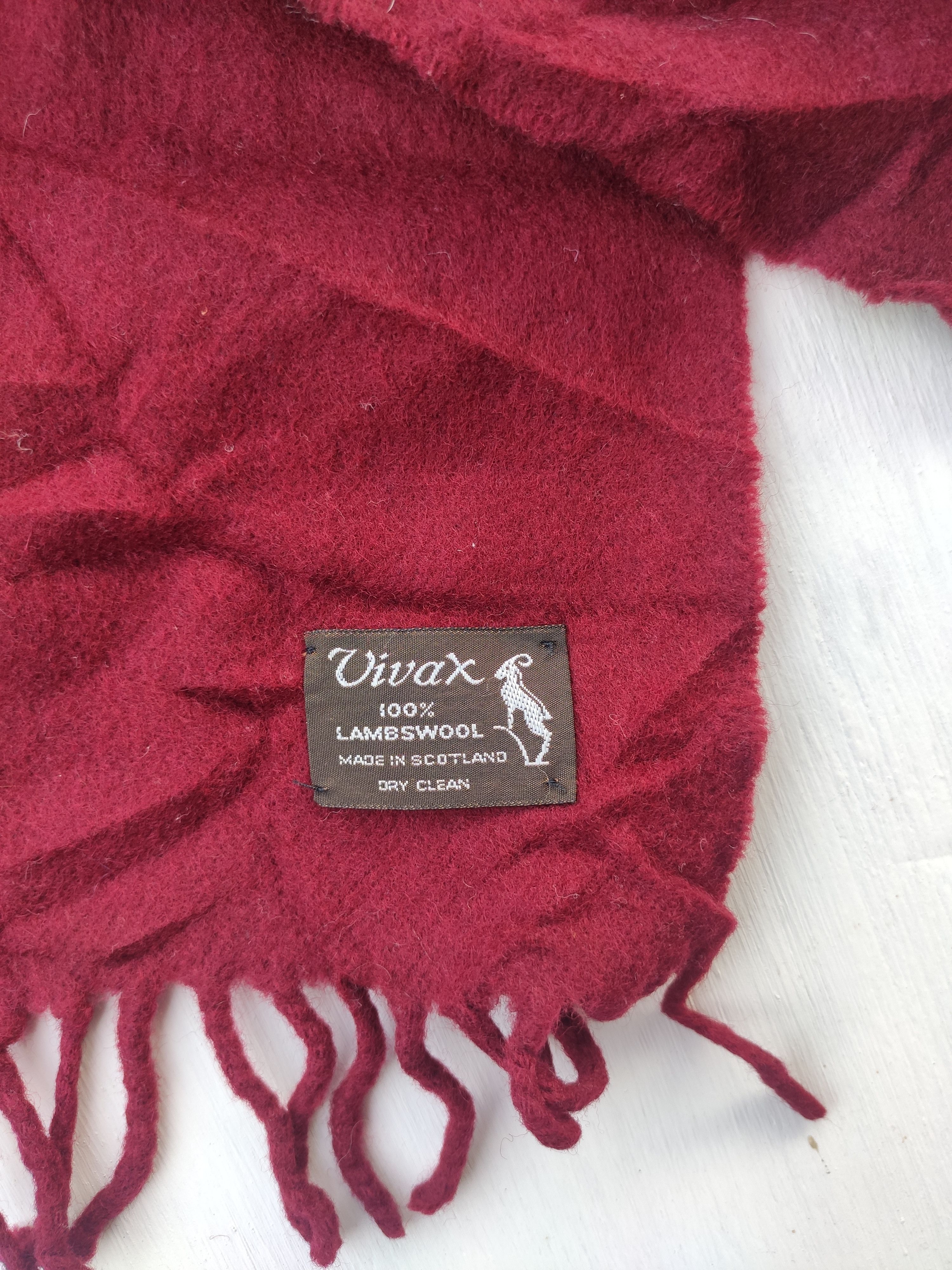 Japanese Brand Vivax muffler scarf made in Scotland Size ONE SIZE - 3 Thumbnail