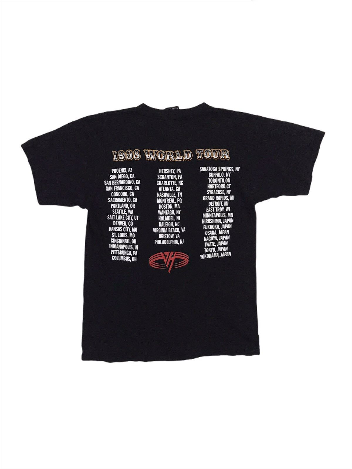 Band Tees × Vintage Vintage 98s Van Halen III World Tour Band Tees Size US M / EU 48-50 / 2 - 3 Thumbnail