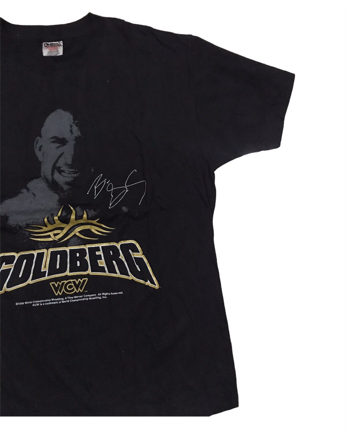 Vintage × WCW/nWo × WWF Vintage 90s Goldberg World Championship Wrestling WCW Shirt Size US XL / EU 56 / 4 - 3 Thumbnail