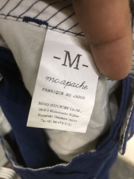 Fabrixquare MC.APACHE FABRIQUE AU JAPON | Grailed