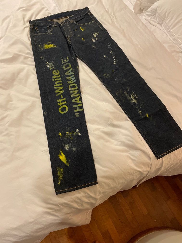 Takashi Murakami Off White X Murakami 2017 Complexcon jeans | Grailed