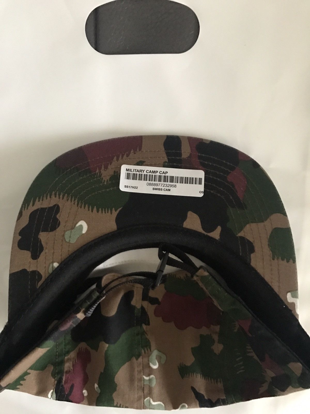 Supreme Supreme NY SS17 Swiss Camo Military Camp Cap | Grailed