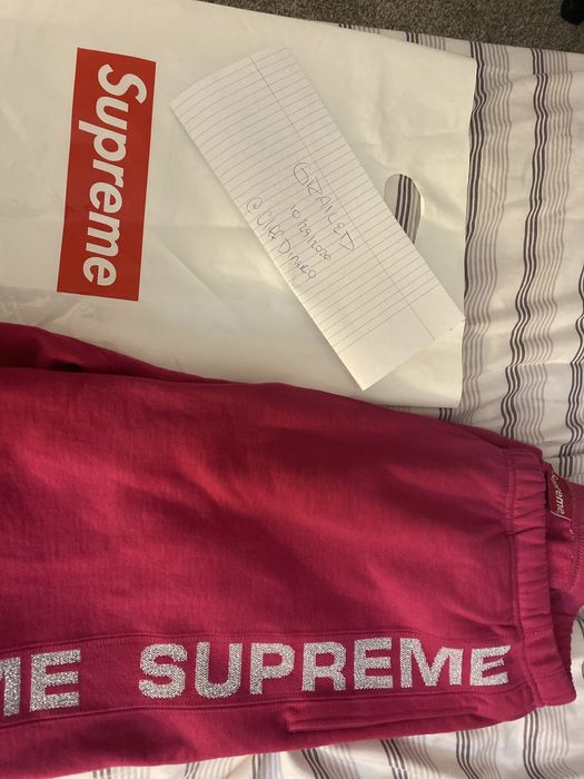 Supreme rib online sweatpants