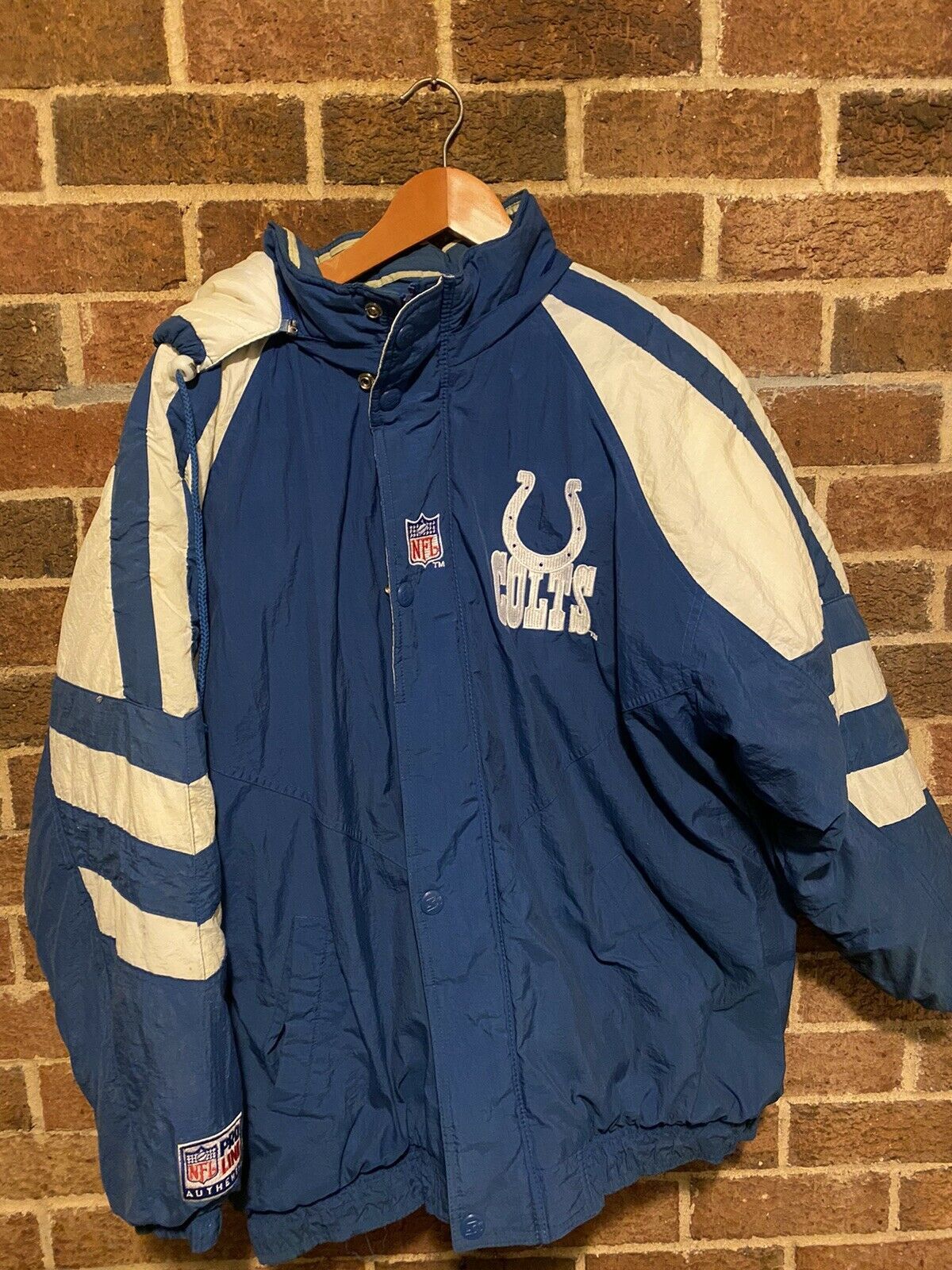 90s Vintage NFL Indianapolis Colts Starter Puffer Coat Jacket