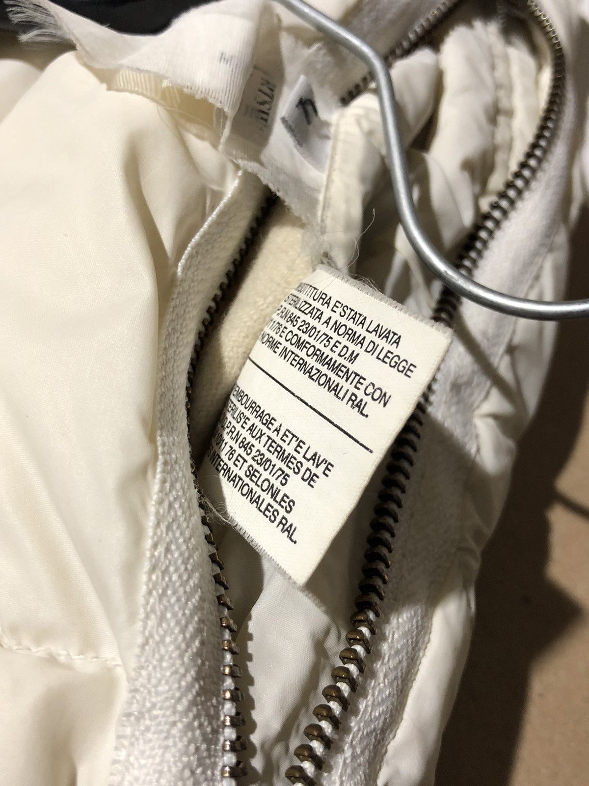 Massimo Osti 🔥 Stone Island Puffer Down Vest Denims Size US L / EU 52-54 / 3 - 9 Thumbnail