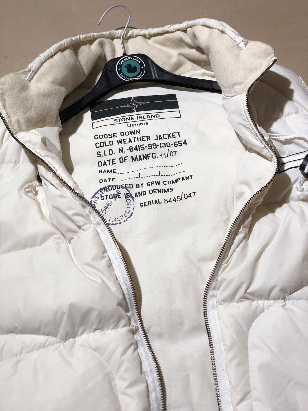 Massimo Osti 🔥 Stone Island Puffer Down Vest Denims Size US L / EU 52-54 / 3 - 3 Thumbnail