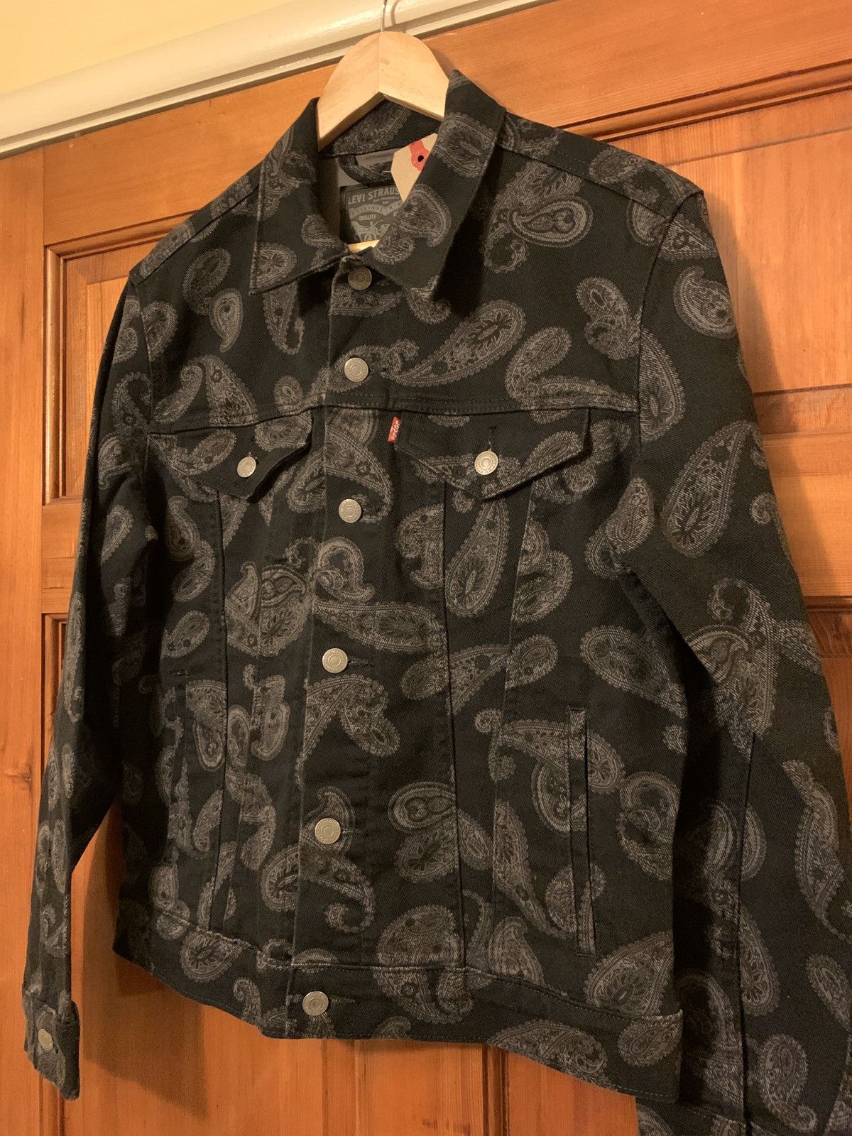 Levi's × Levi's Vintage Clothing *RARE* Brand New Levi’s Black Paisley Jacket - S/M/L Size US S / EU 44-46 / 1 - 2 Thumbnail