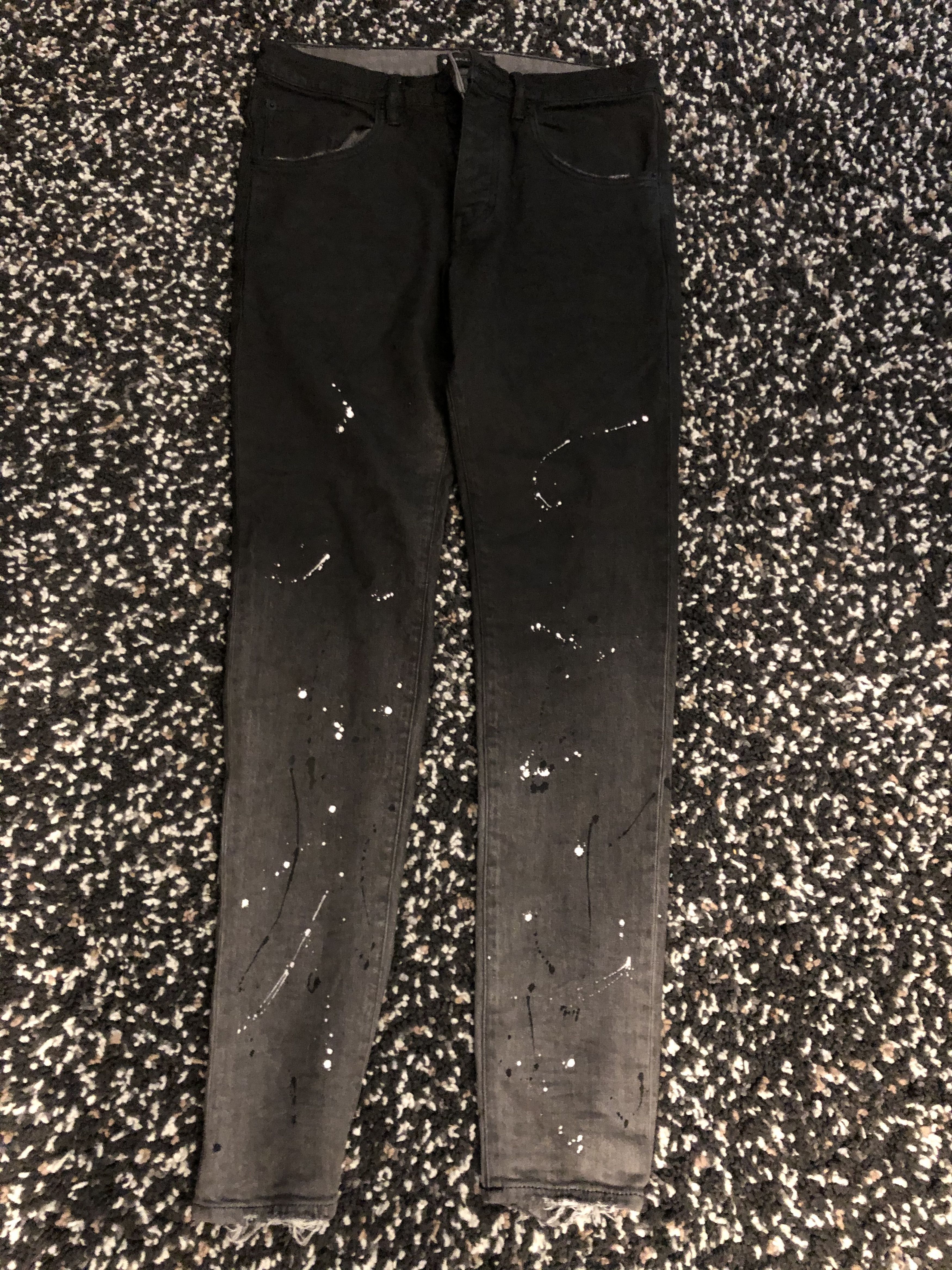 Purple Purple Jeans Distressed skinny Size US 31 - 1 Thumbnail