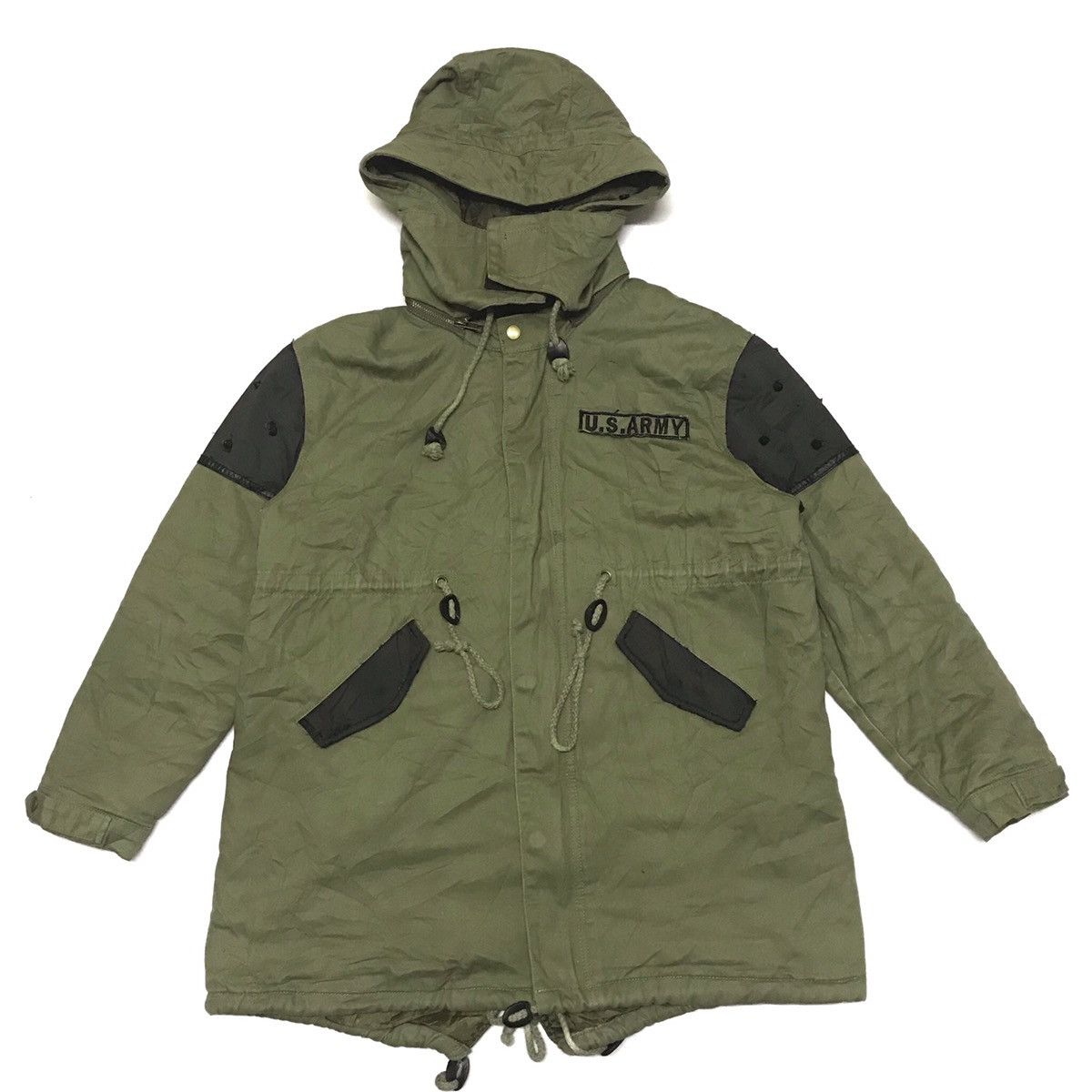 Japanese Brand Japanese brand fishtail parka printed skull spike punk rock Size US L / EU 52-54 / 3 - 2 Thumbnail