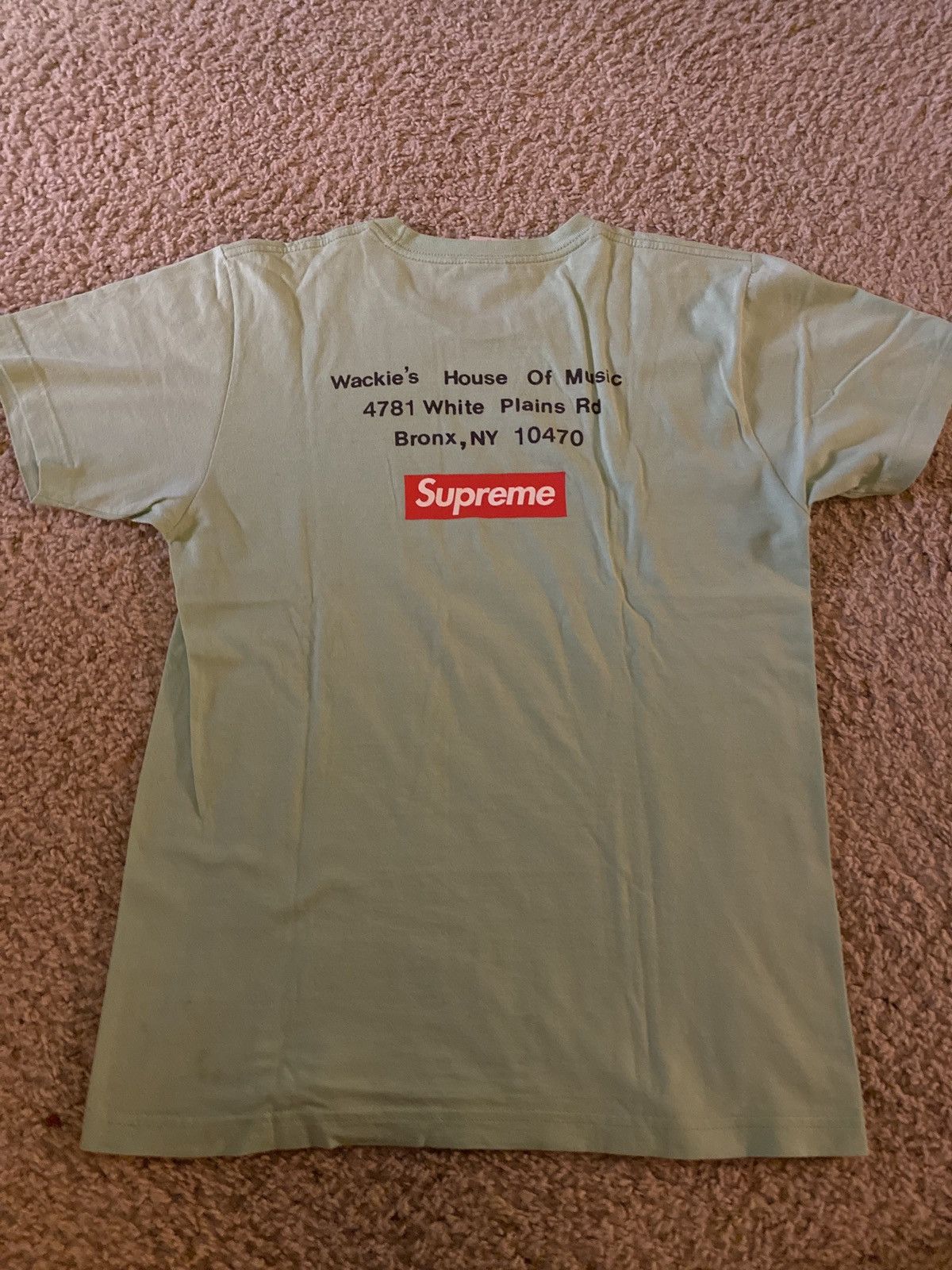 Supreme Wackies x Lion Tee Teal Supreme Wackies x Lion Tee Teal