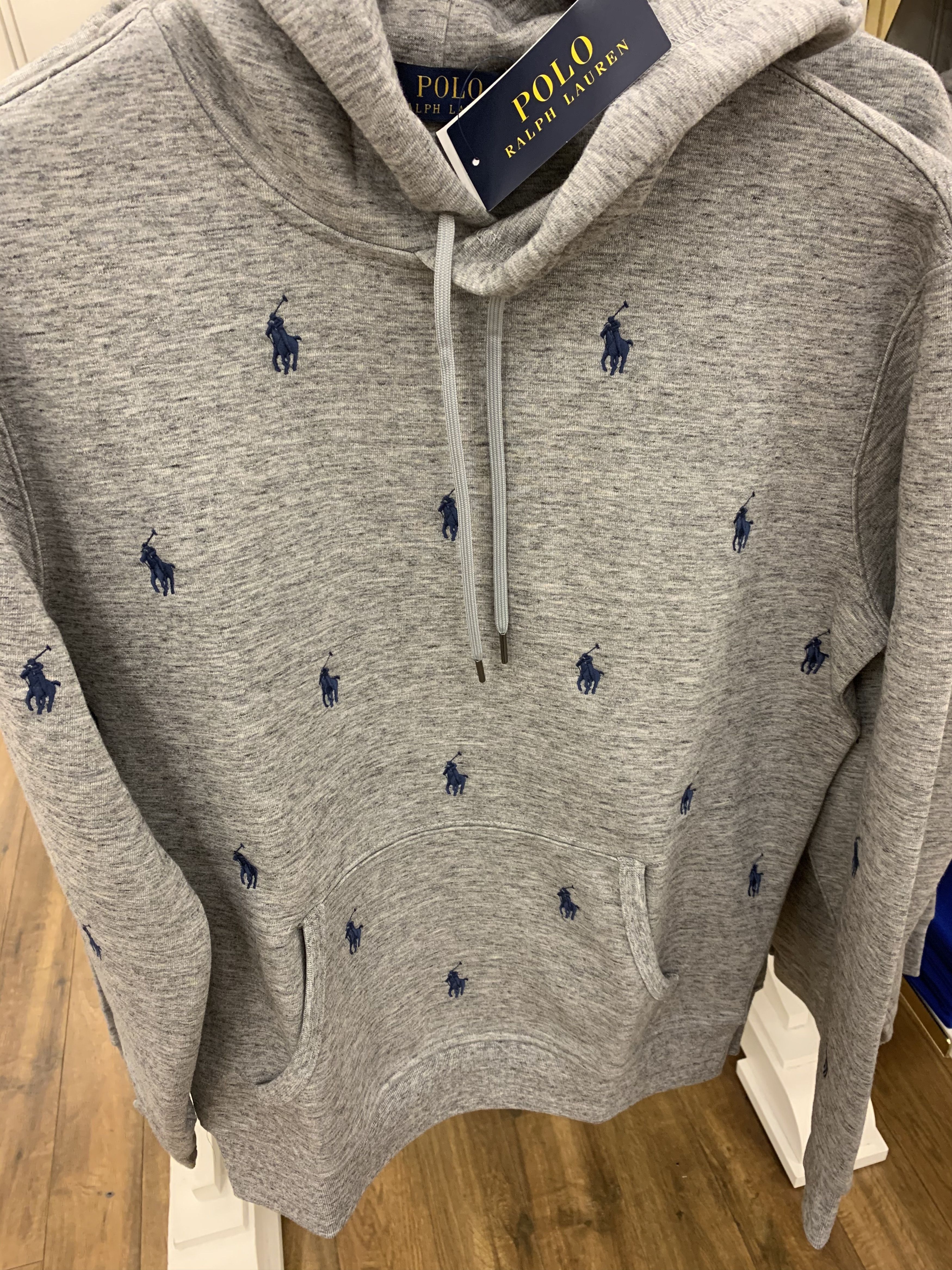 Polo ralph lauren online all over pony hoodie