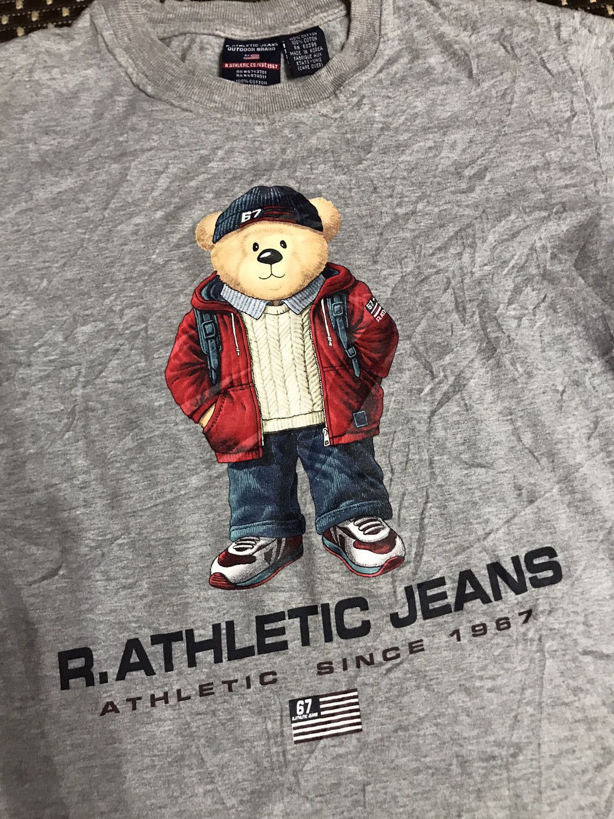 Polo Ralph Lauren Vintage 90s R.ATHLETIC JEANS CO T-Shirt | Grailed