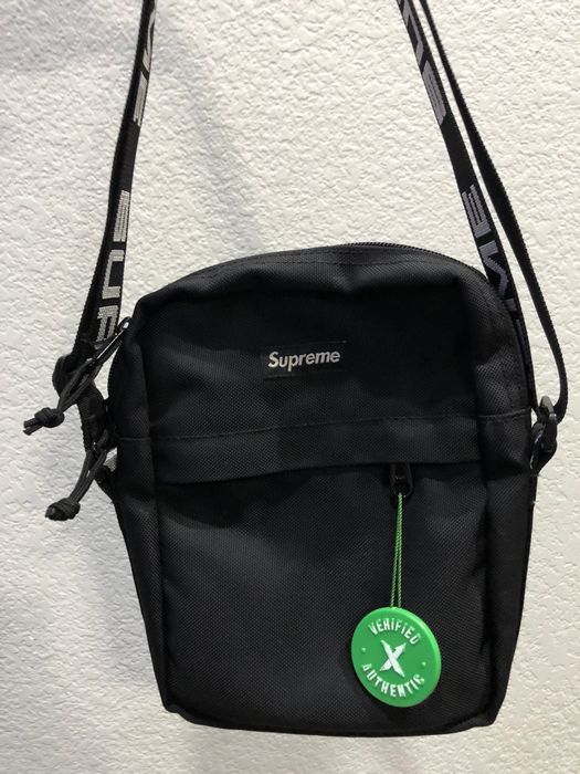 Supreme Supreme 18ss black box logo shoulder bag | Grailed