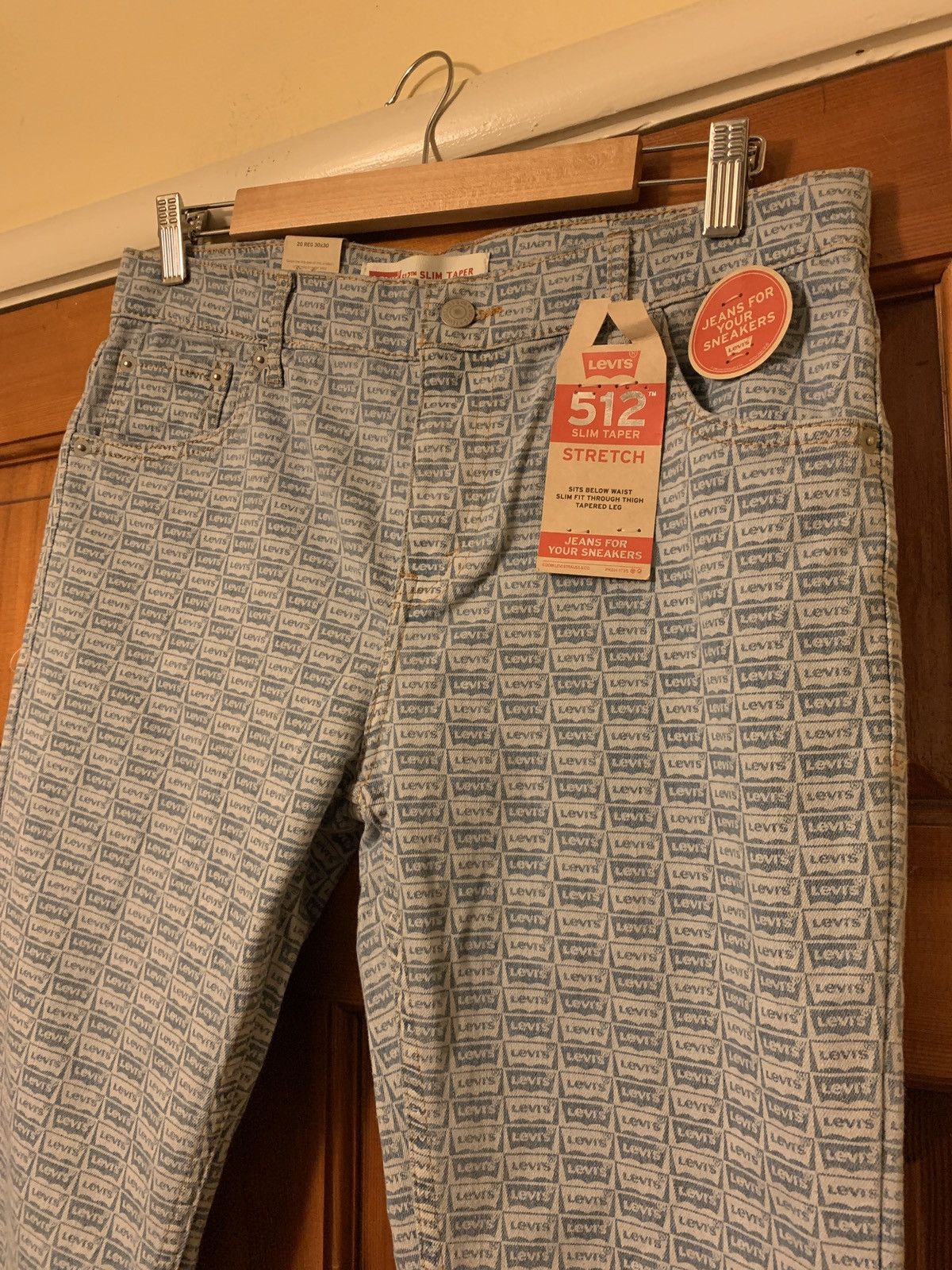 Levi's × Levi's Vintage Clothing *RARE* Brand New Levi’s 512 Slim Taper Stretch Jeans - Sz 30 Size US 30 / EU 46 - 2 Thumbnail