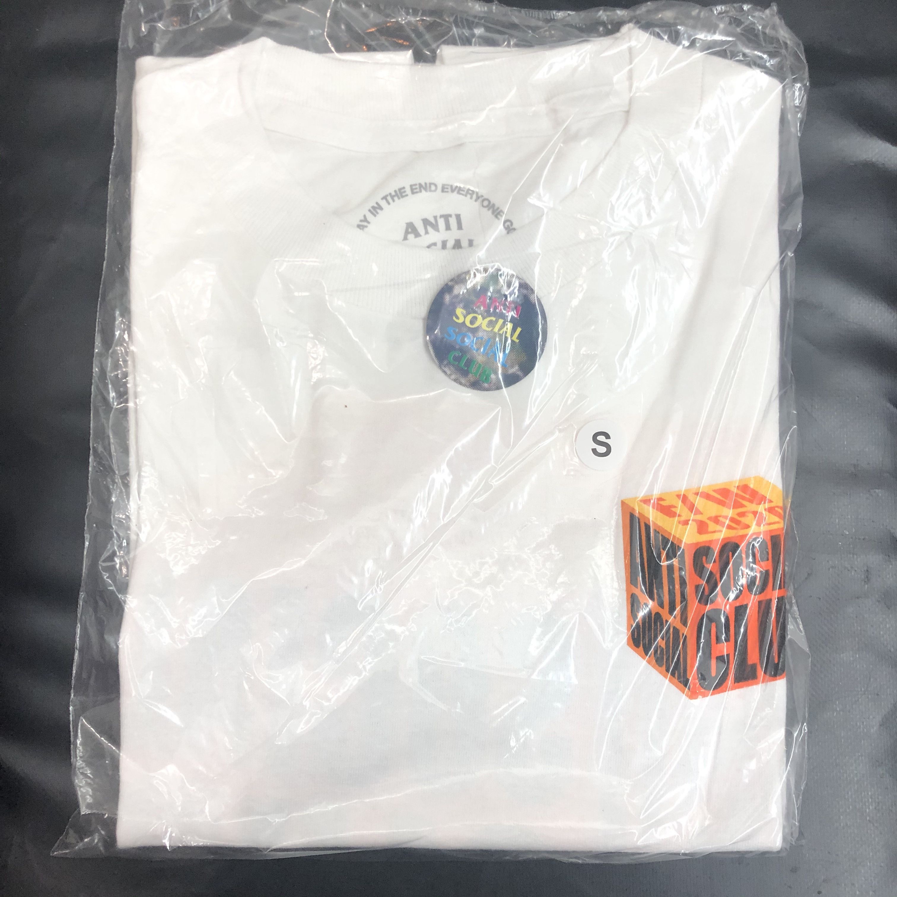 Anti Social Social Club DS F/W ASSC I Wish I Was Wrong White Tee Bape FTP FOG KITH Size US S / EU 44-46 / 1 - 1 Thumbnail