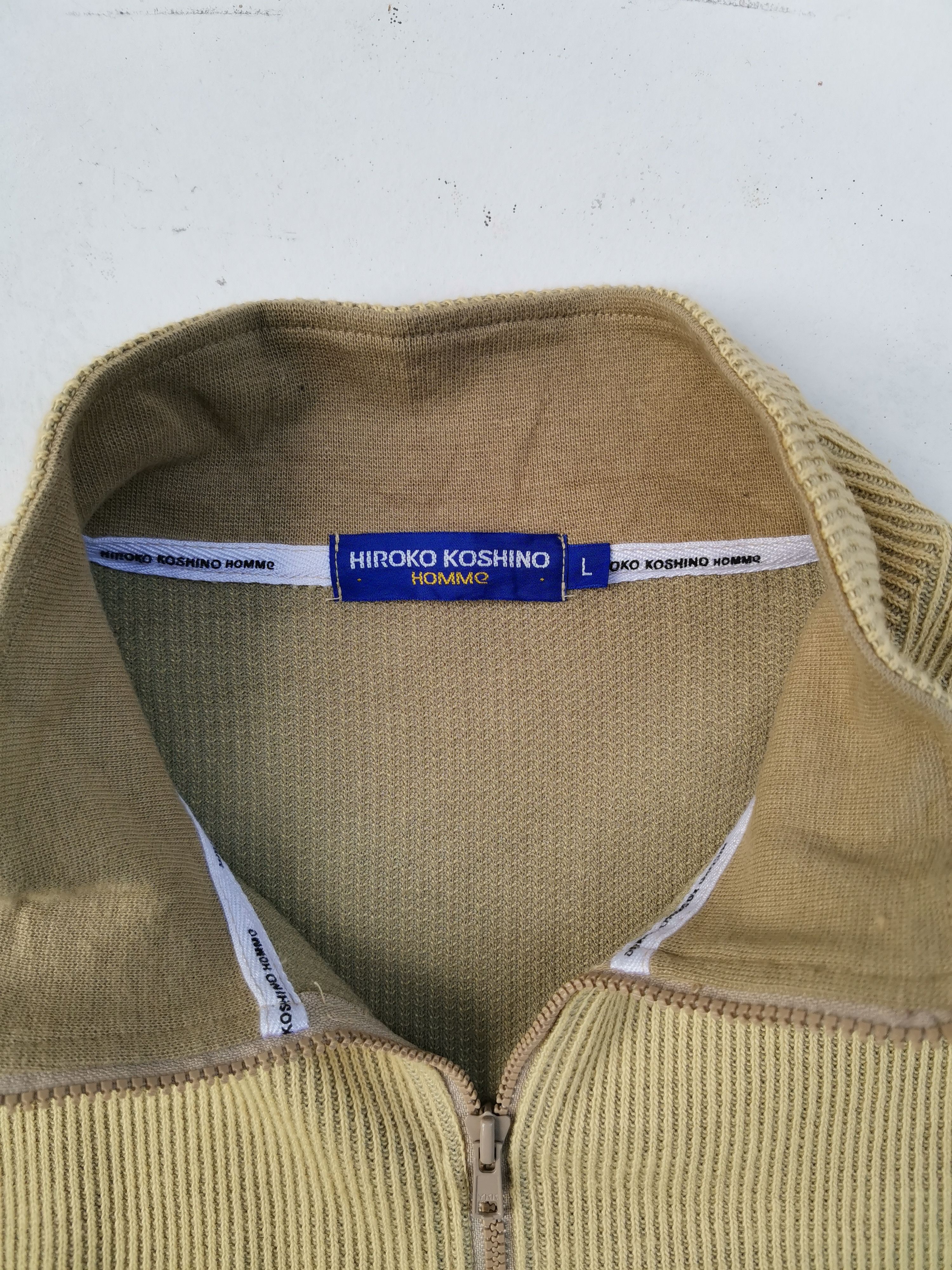 Hiroko Koshino Homme Hiroko Koshino Homme Embroidered Sweatshirt Size US L / EU 52-54 / 3 - 5 Thumbnail