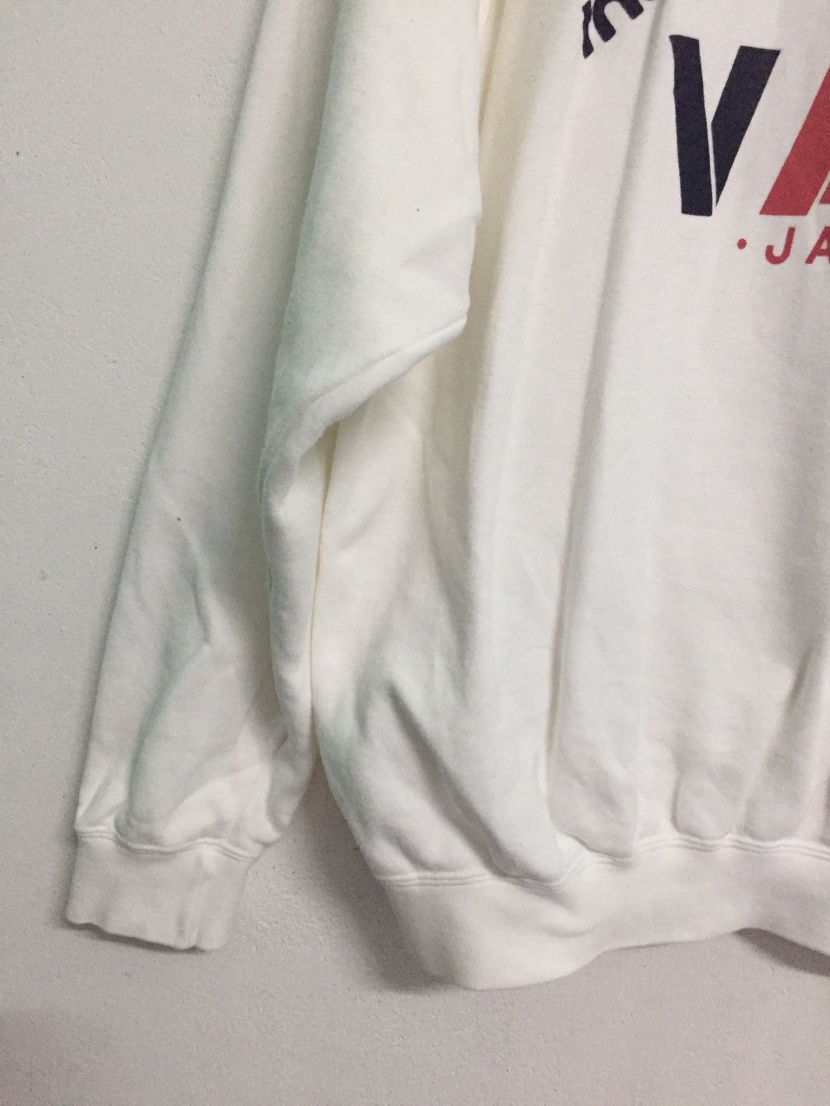 Other Van Jac Big Wording Back Sweatshirt MADE IN JAPAN Size US M / EU 48-50 / 2 - 4 Thumbnail