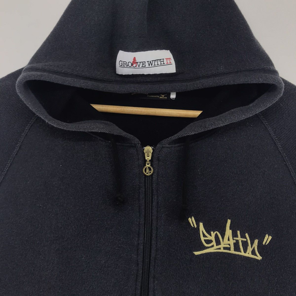 Japanese Brand × Mizuno En4th Groove With It Hoodies Size US M / EU 48-50 / 2 - 3 Thumbnail