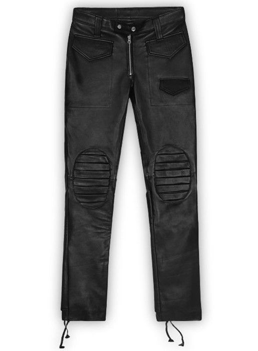 Slumxweirdo punk cargo leather trouser