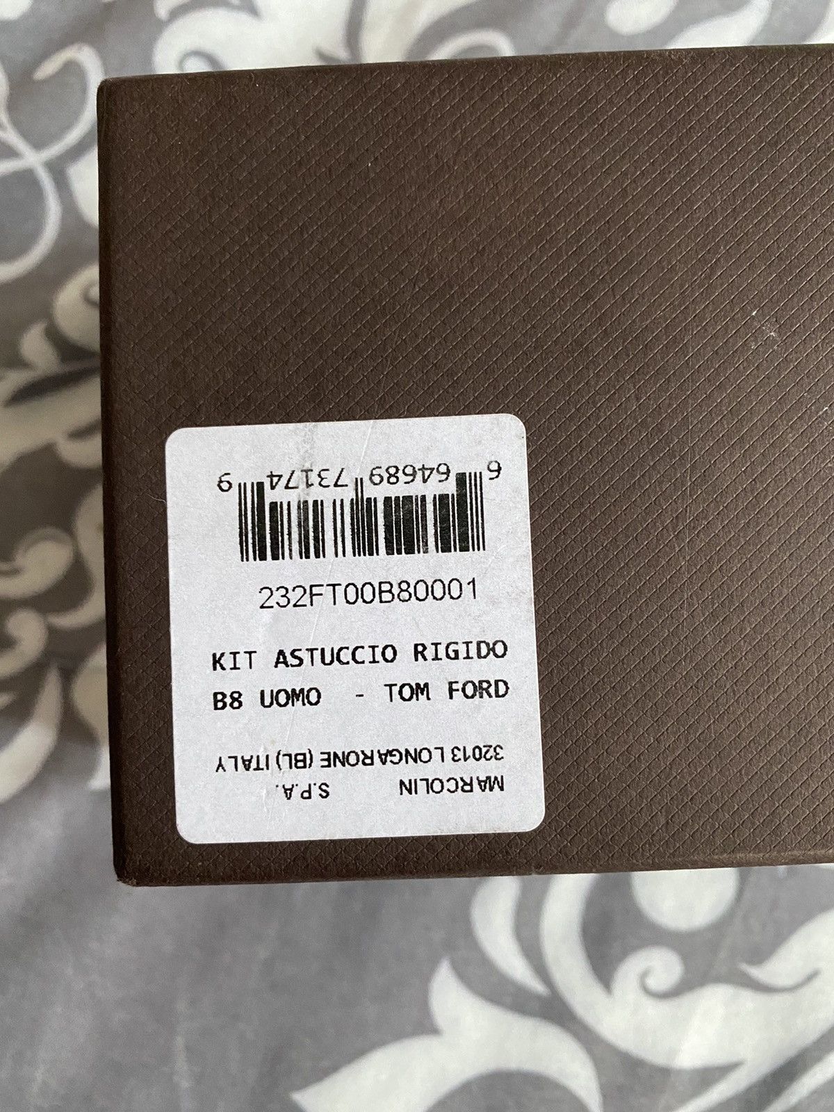 kit astuccio rigido b8 uomo