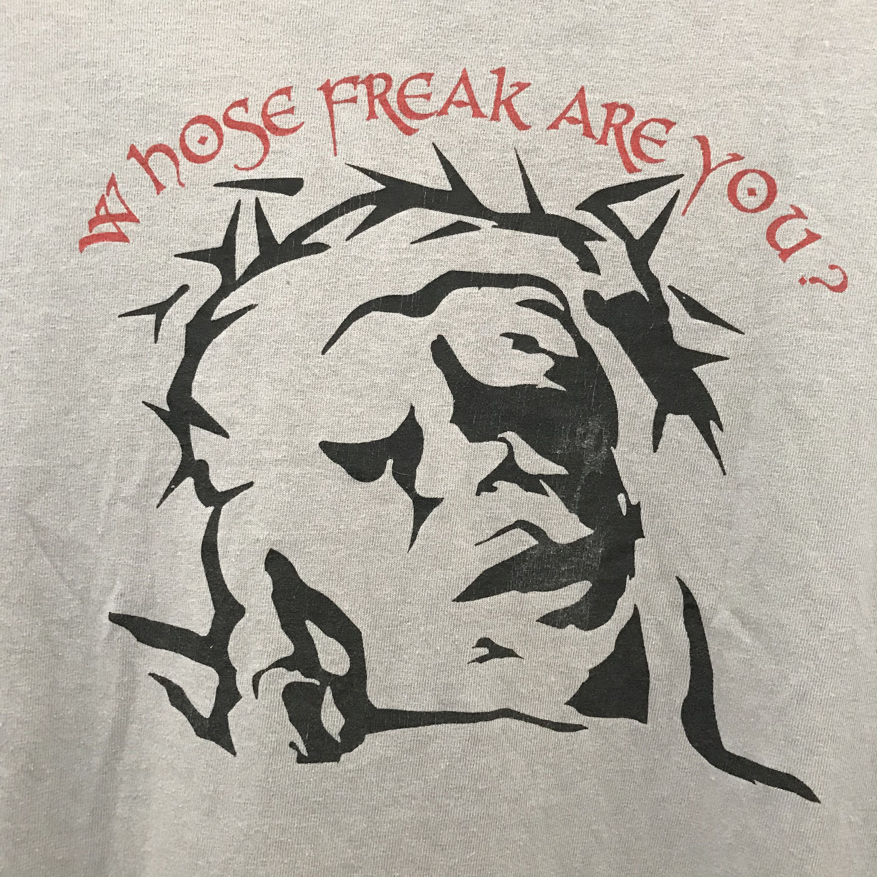 Vintage Vintage 90s Jesus Freak God Bible Holy Tee XL Size US XL / EU 56 / 4 - 3 Thumbnail