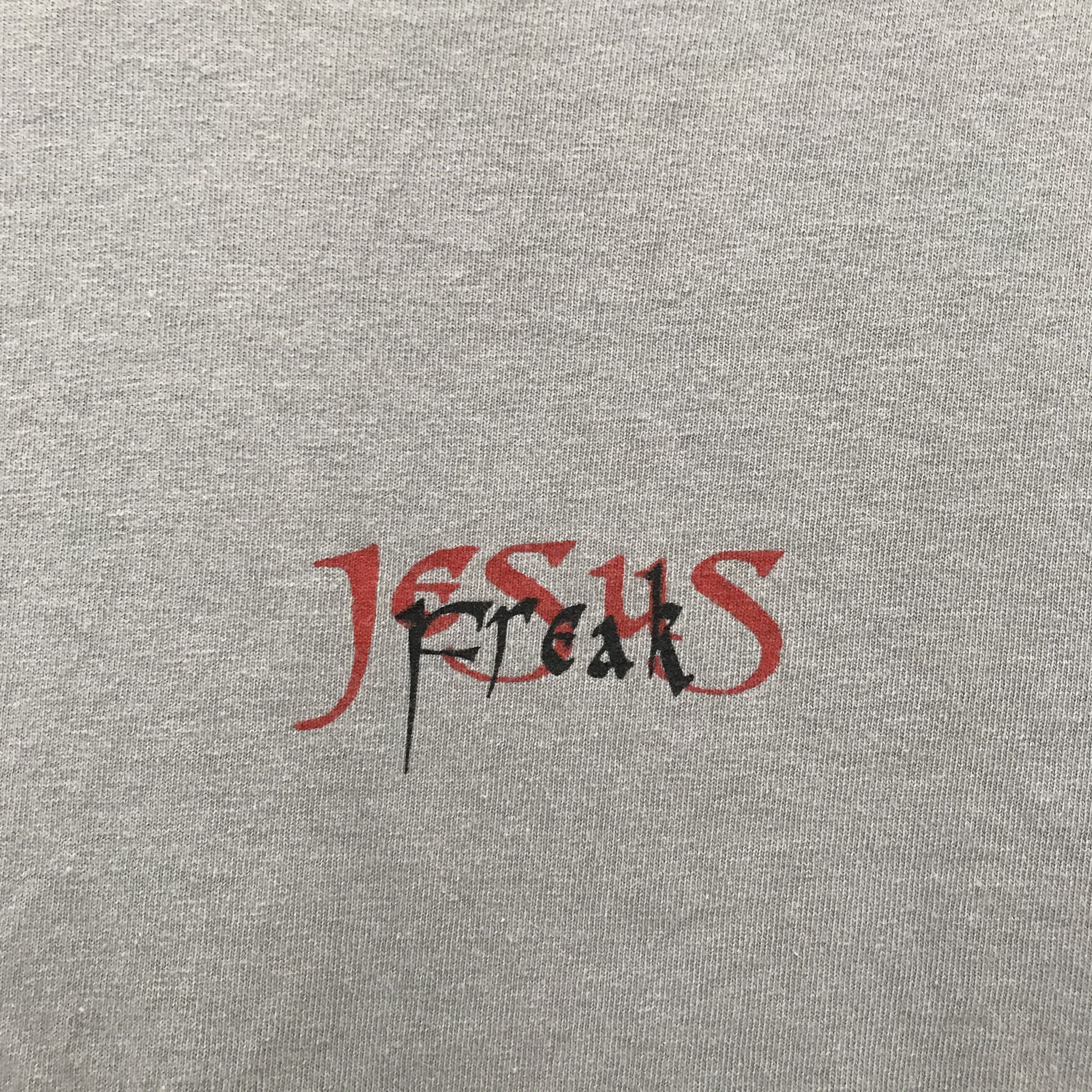 Vintage Vintage 90s Jesus Freak God Bible Holy Tee XL Size US XL / EU 56 / 4 - 6 Thumbnail
