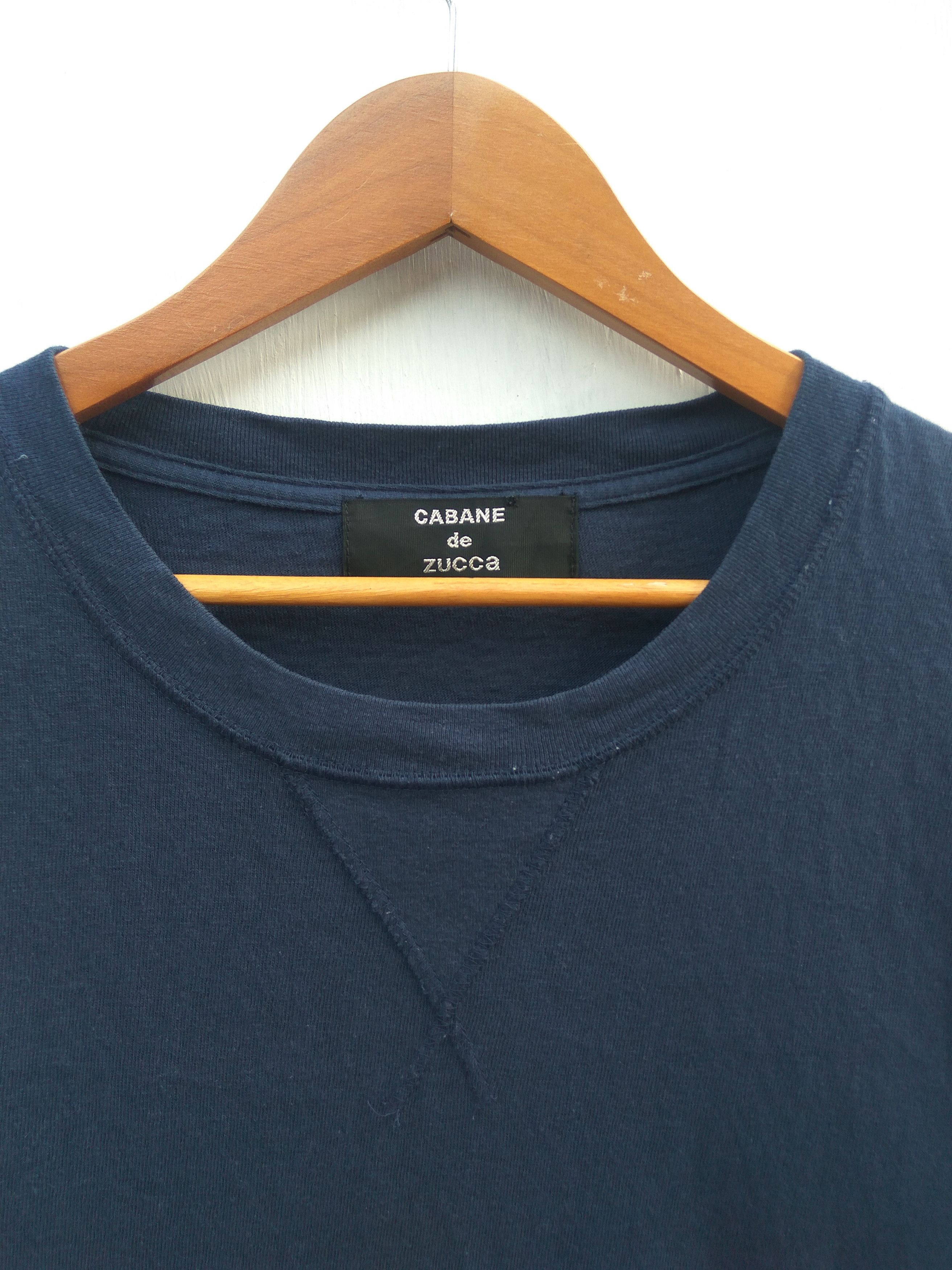 CABANE de ZUCCa Cabane de Zucca t shirt made in Japan Size US M / EU 48-50 / 2 - 2 Thumbnail