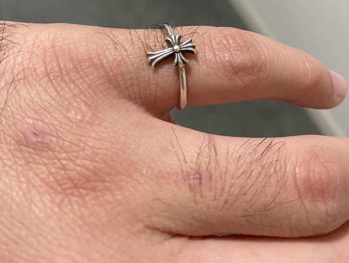 Chrome Hearts Chrome Hearts Bubble Gum Cross Ring*Last price