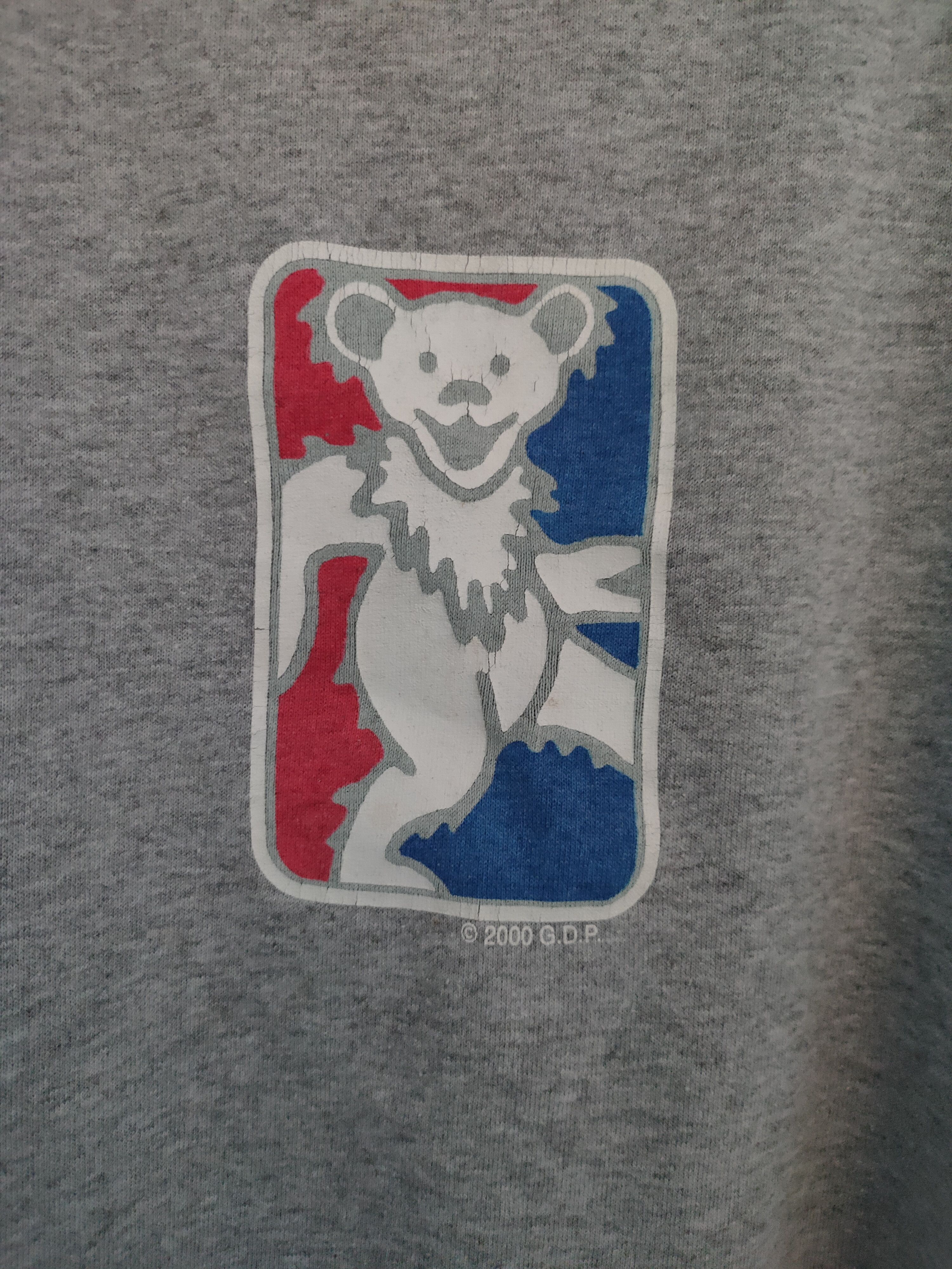 Band Tees GRATEFUL DEAD bear logo roundneck tee Size US L / EU 52-54 / 3 - 7 Thumbnail