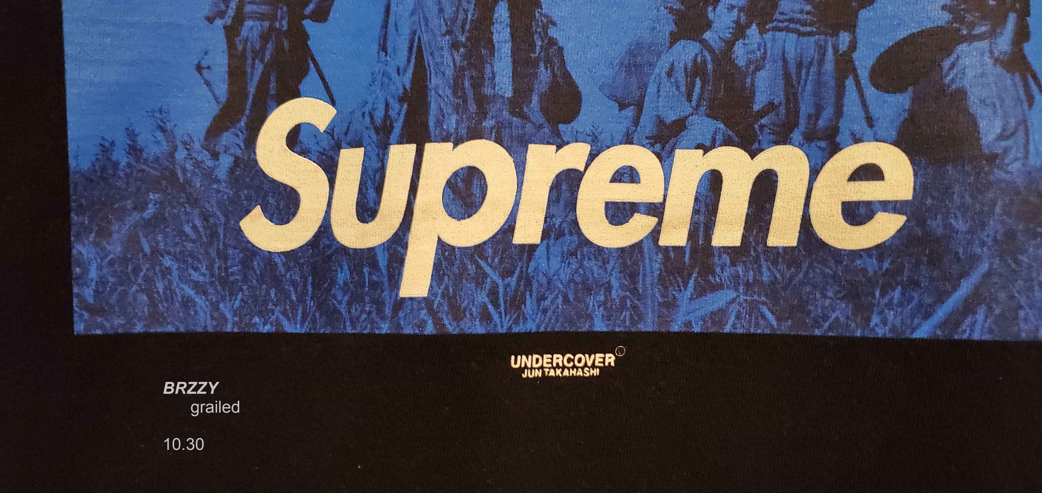 Supreme × Undercover Seven Samurai Tee Size US S / EU 44-46 / 1 - 4 Thumbnail