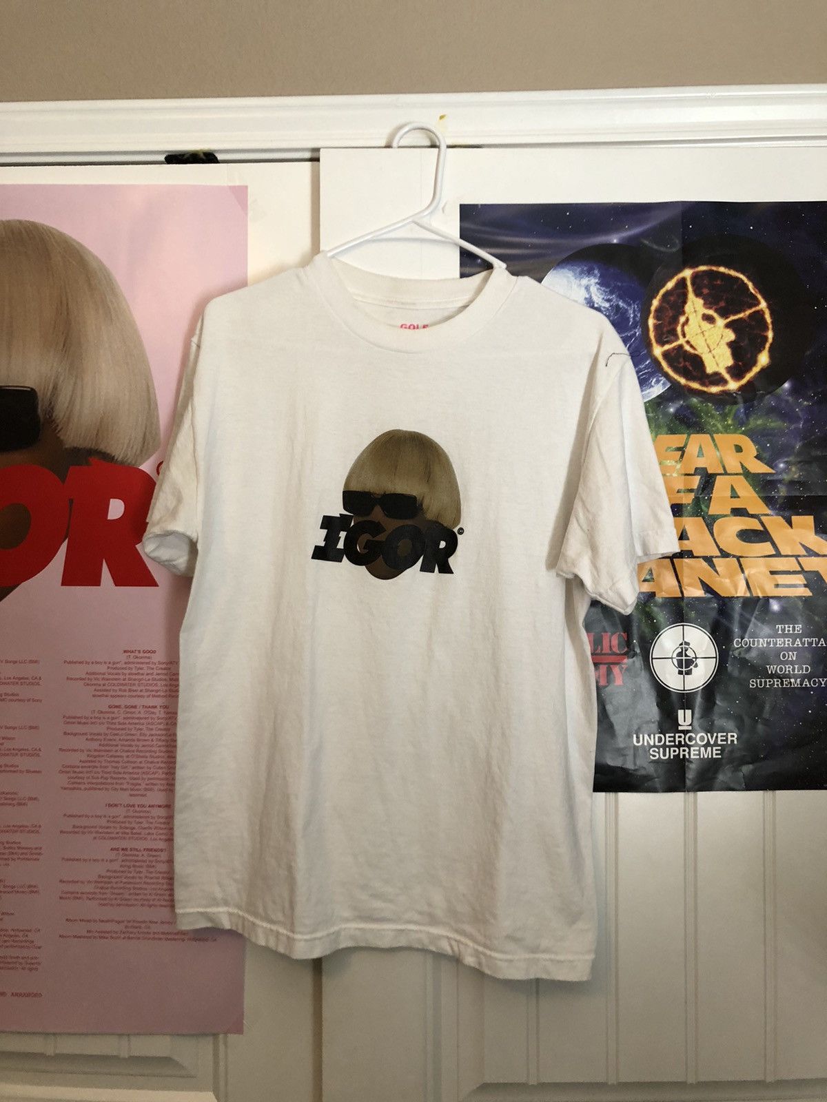 Golf Wang Golf Wang Igor Faceless Tee (White M) | Grailed