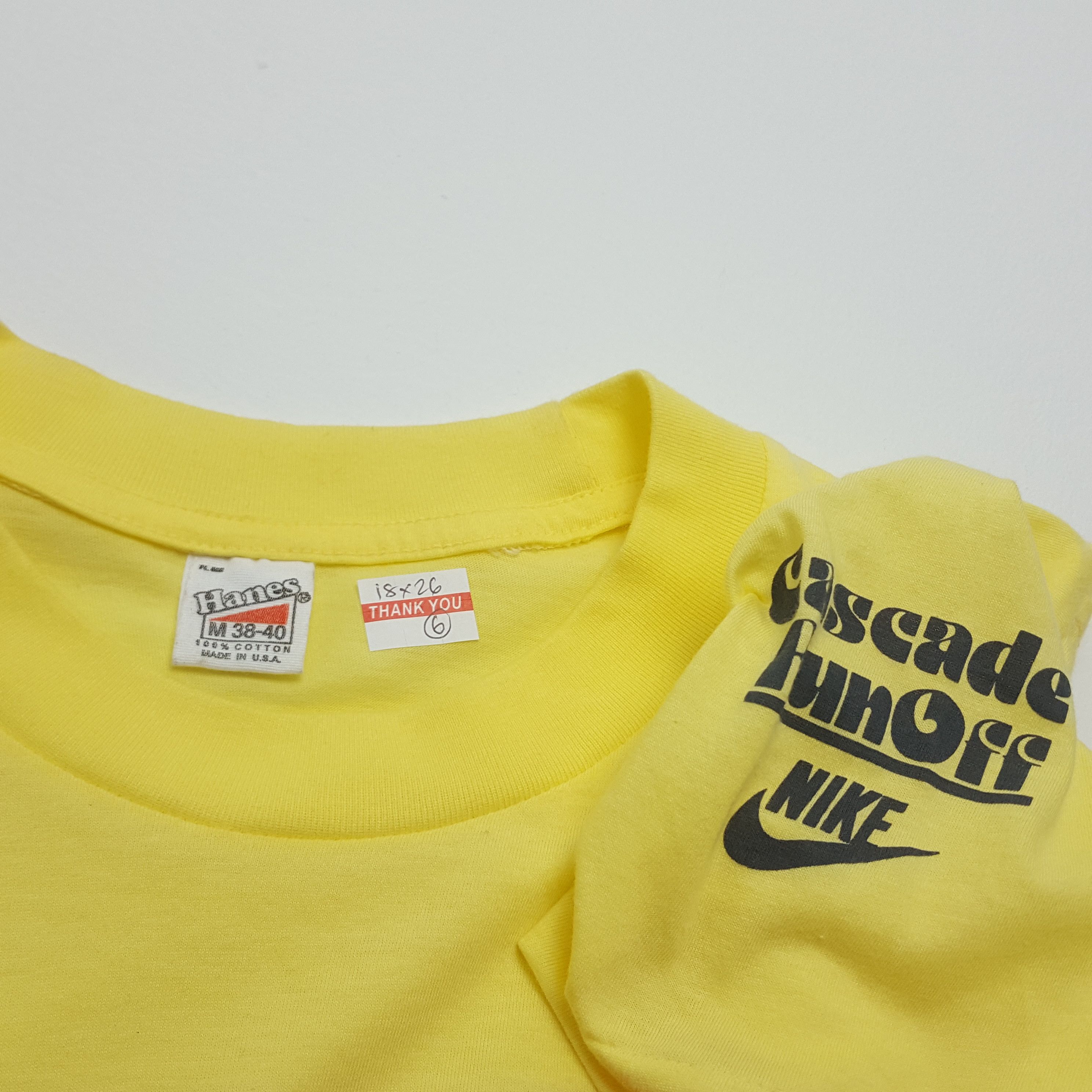 Nike × Vintage Vtg Official NIKE Geisha Cascade Run Off 80's