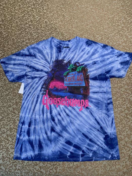 Vintage Deadstock Goosebumps HorrorLand Tie Dye Tee T-Shirt | Grailed