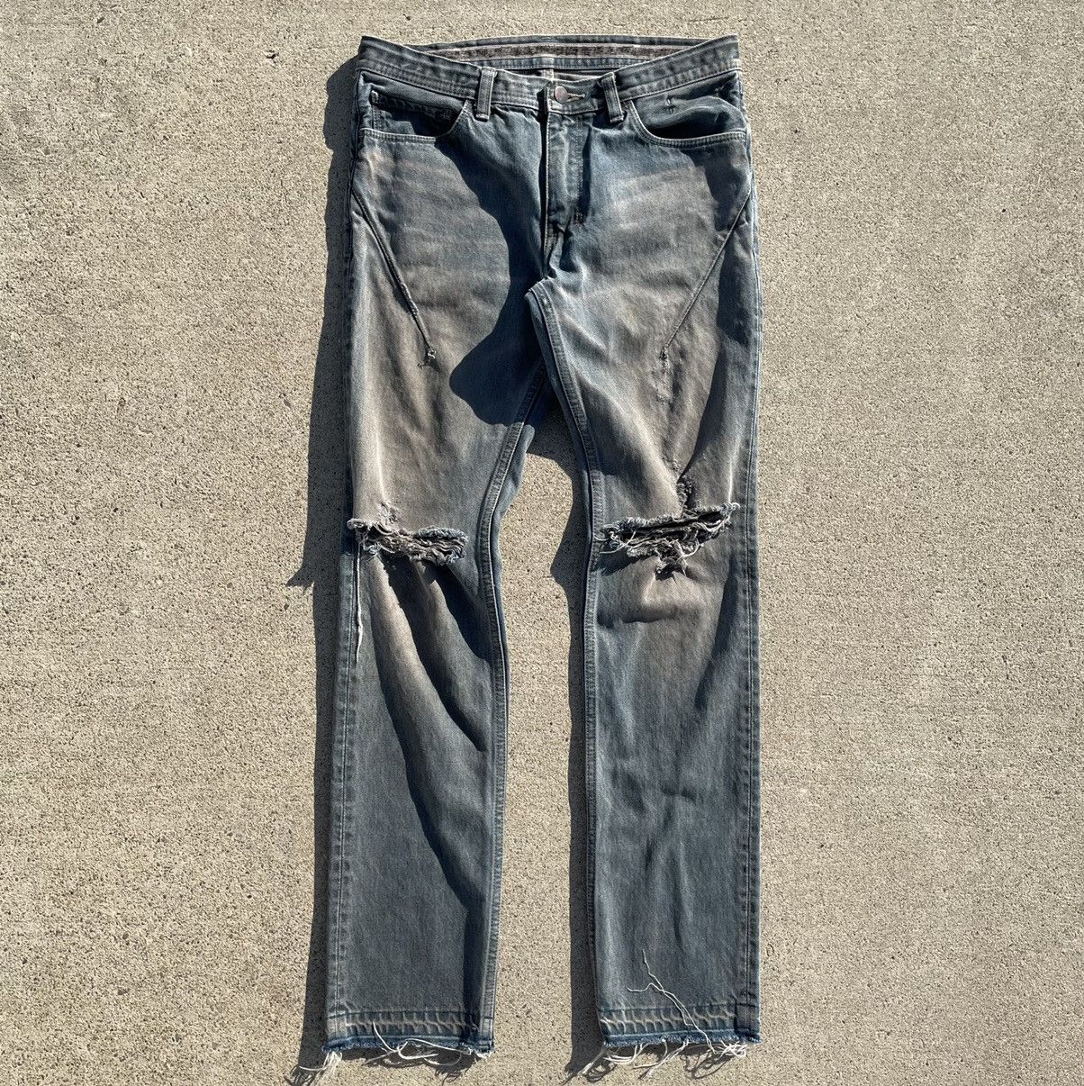 image of Number N Ine Ss07 “About A Boy” Mudwash Denim, Men's (Size 30)