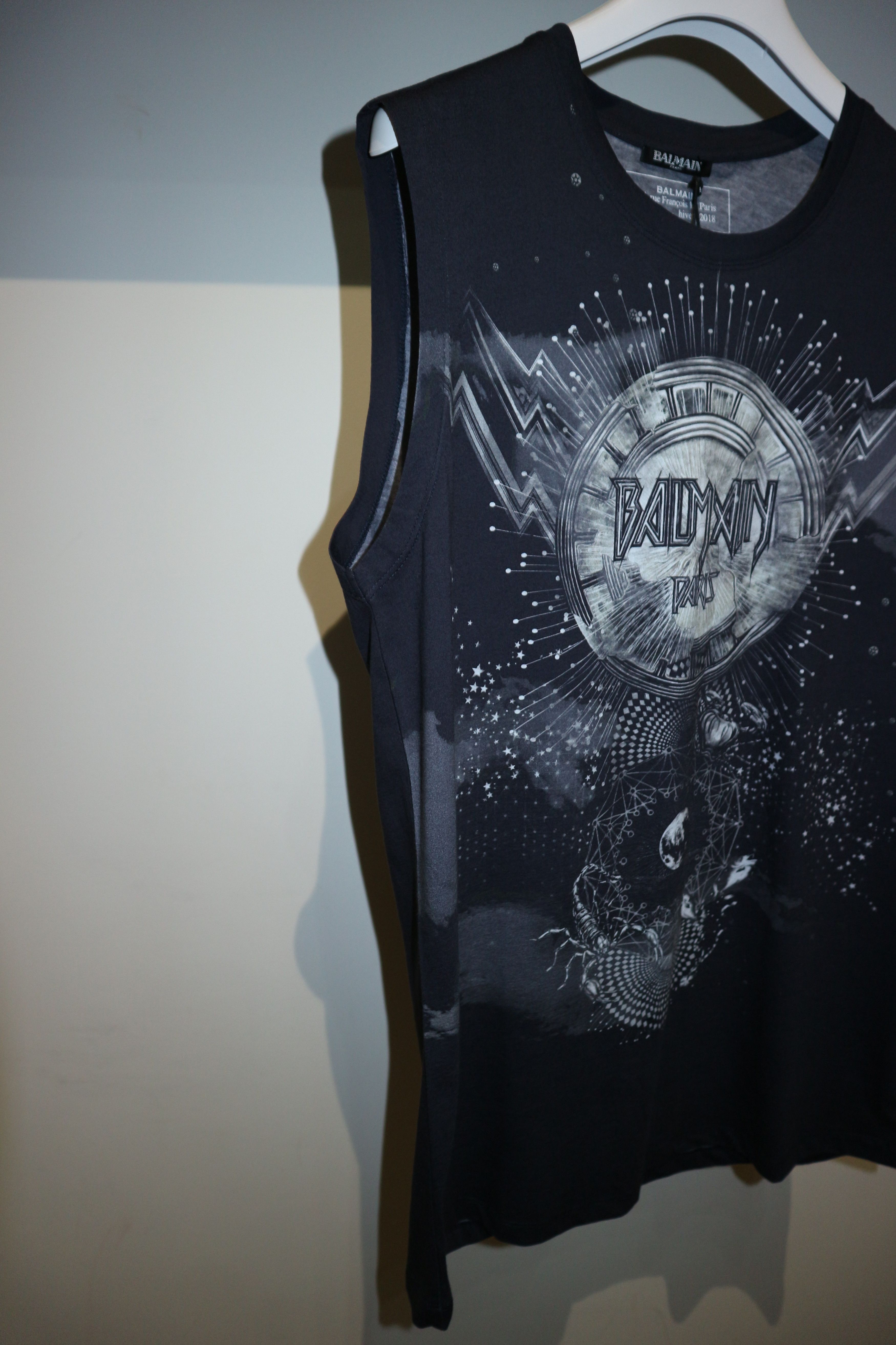 Balmain cosmic print tanktop Size US S / EU 44-46 / 1 - 5 Thumbnail