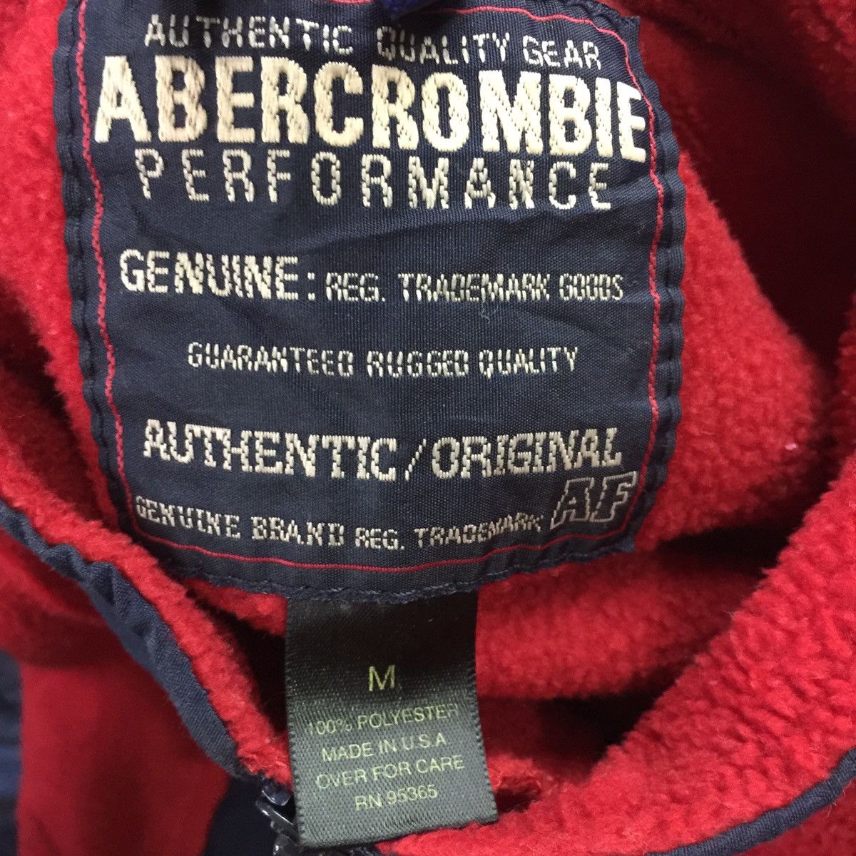 Abercrombie & Fitch Vintage Abercrombie Half Zipped Size US M / EU 48-50 / 2 - 8 Thumbnail