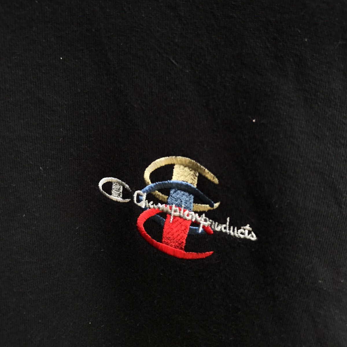 Champion Vintage 90s CHAMPION embroidered triple logo rare Size US M / EU 48-50 / 2 - 3 Thumbnail