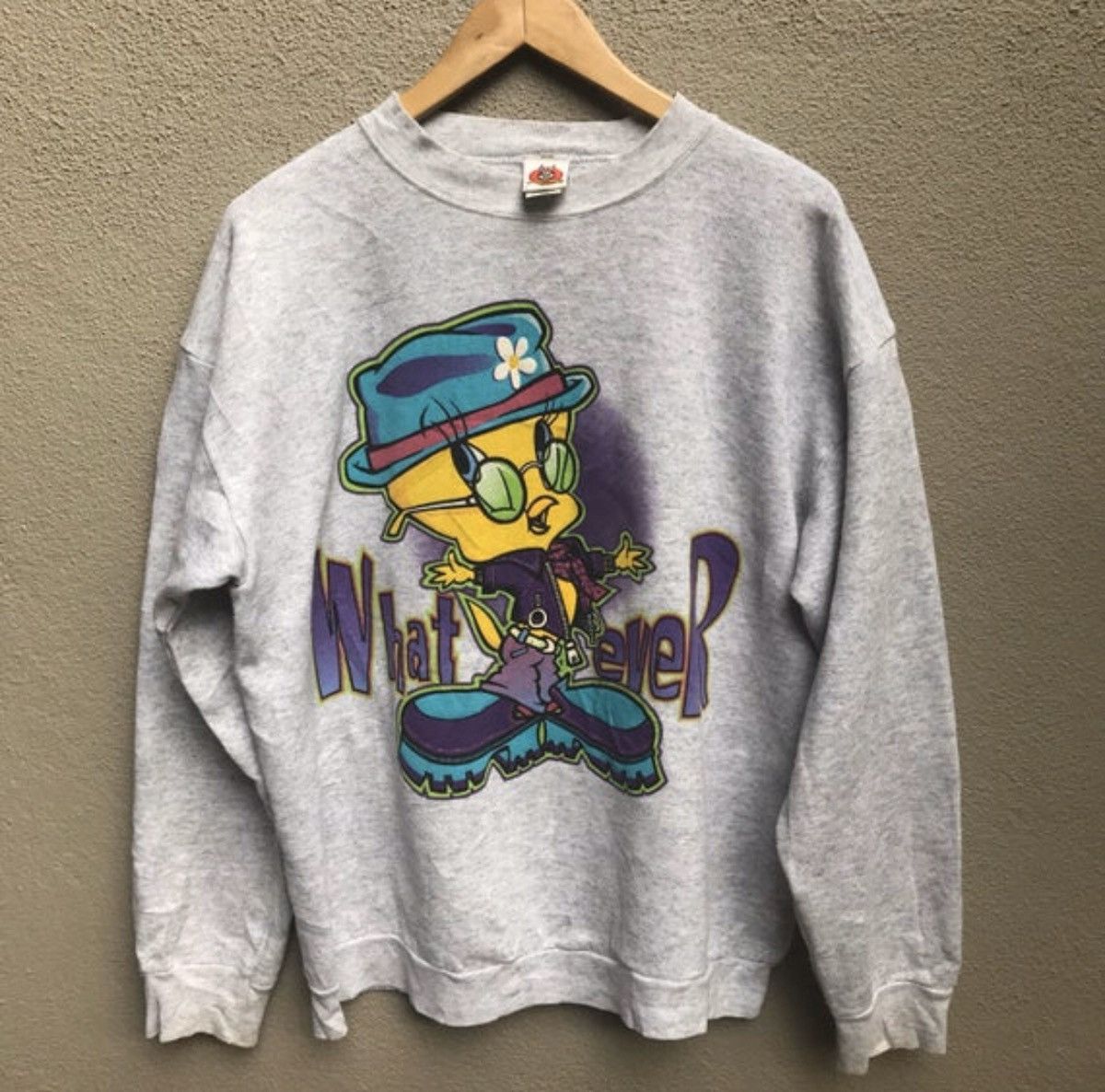 Cartoon Network × Vintage Vintage 90s LOONEY TUNES sweatshirt crewneck warner bros Size US L / EU 52-54 / 3 - 2 Thumbnail