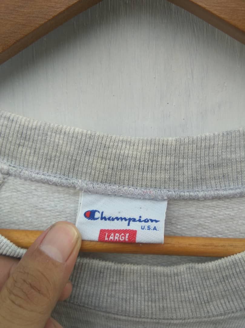 Champion Vintage Champion Sweatshirt Side Tape crewneck reverseweave Size US M / EU 48-50 / 2 - 5 Thumbnail