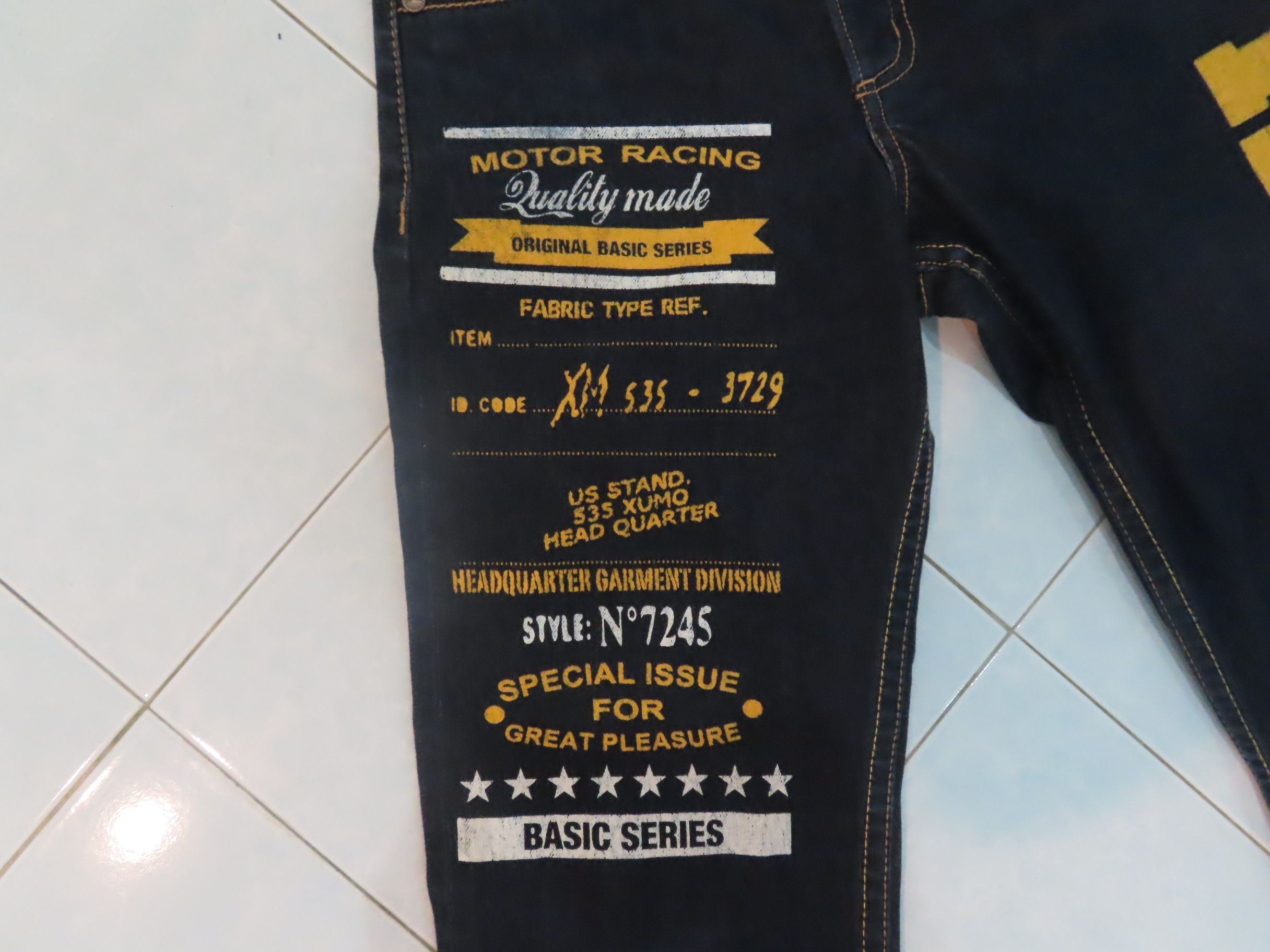 Designer CO & LU DENIM SELVEDGE/FREHEIT/PLAY GAME Size US 27 - 1 Thumbnail