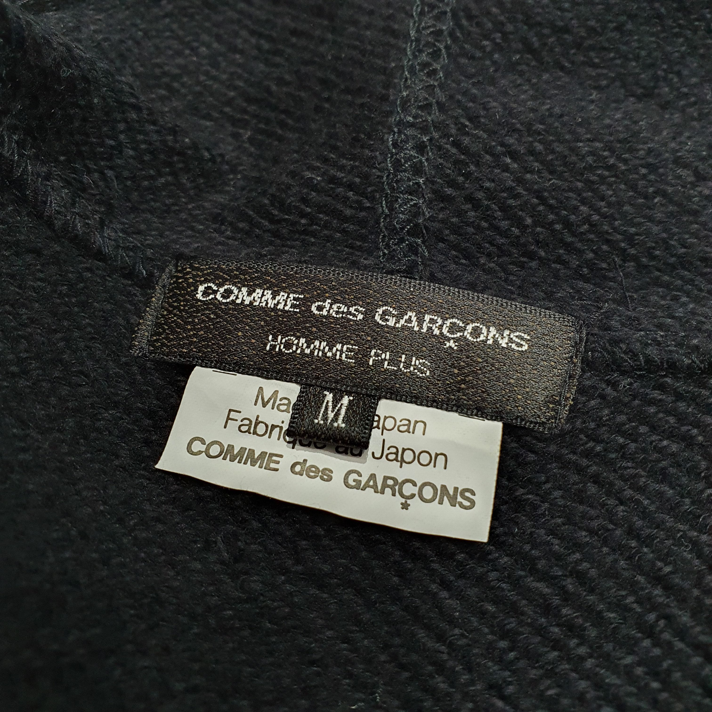 Comme des Garcons Homme Plus COMME des GARCONS HOMME PLUS 12AW Hand Stitch Hooded Zip Up Size US M / EU 48-50 / 2 - 3 Thumbnail