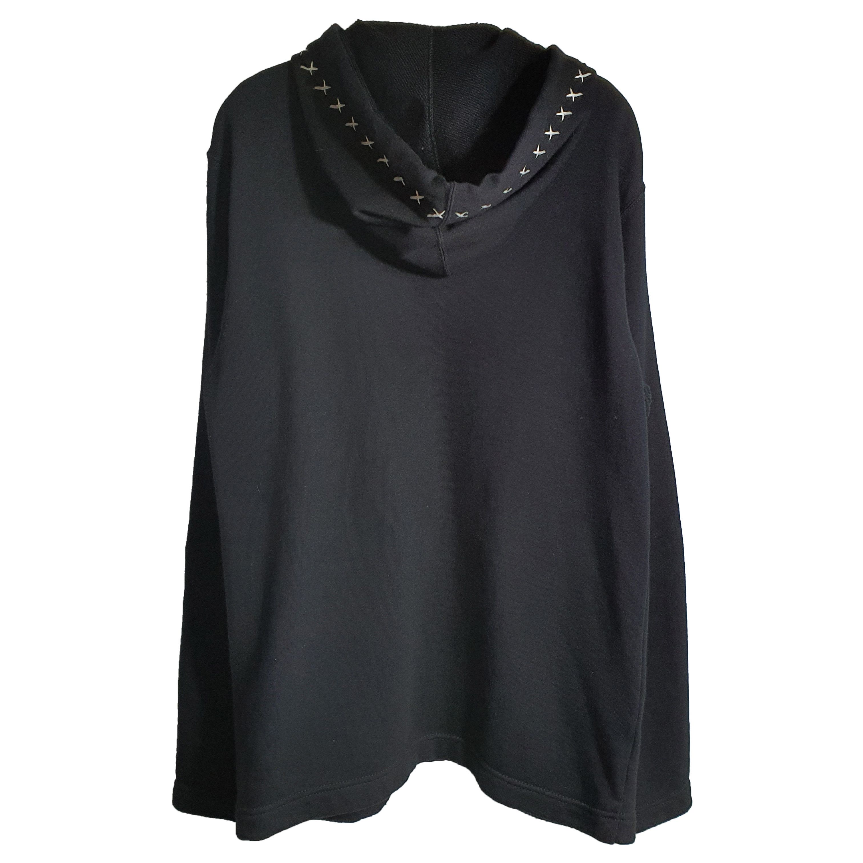 Comme des Garcons Homme Plus COMME des GARCONS HOMME PLUS 12AW Hand Stitch Hooded Zip Up Size US M / EU 48-50 / 2 - 2 Thumbnail