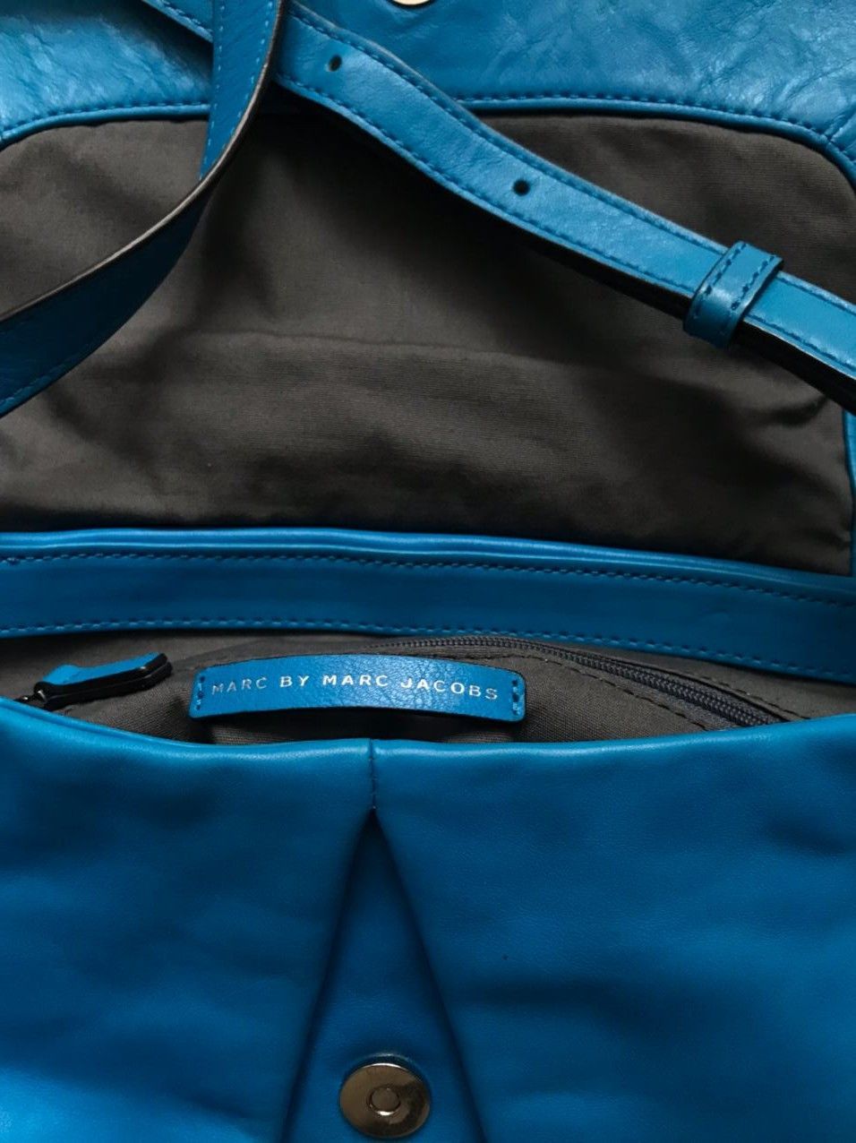 Marc by Marc Jacobs Marc by Marc Jacobs leather blue bag crossbody Size ONE SIZE - 5 Thumbnail