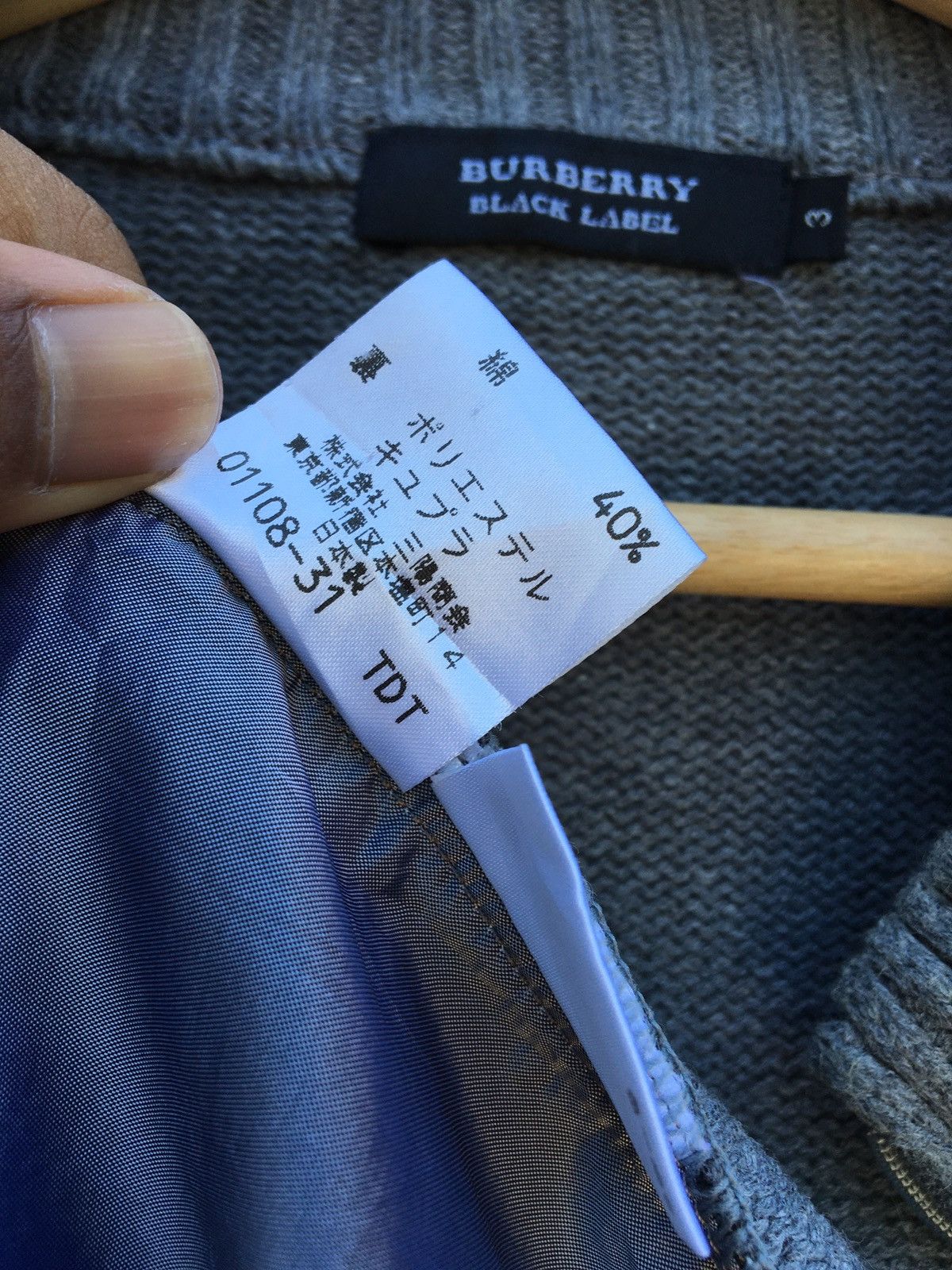 Burberry Burberry Vintage Men Knitwear Size US M / EU 48-50 / 2 - 11 Thumbnail