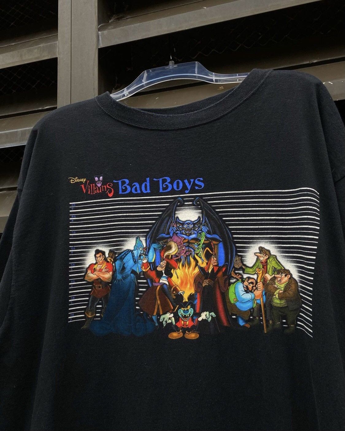 RARE 90s Disney Villains Bad Boys Tee
