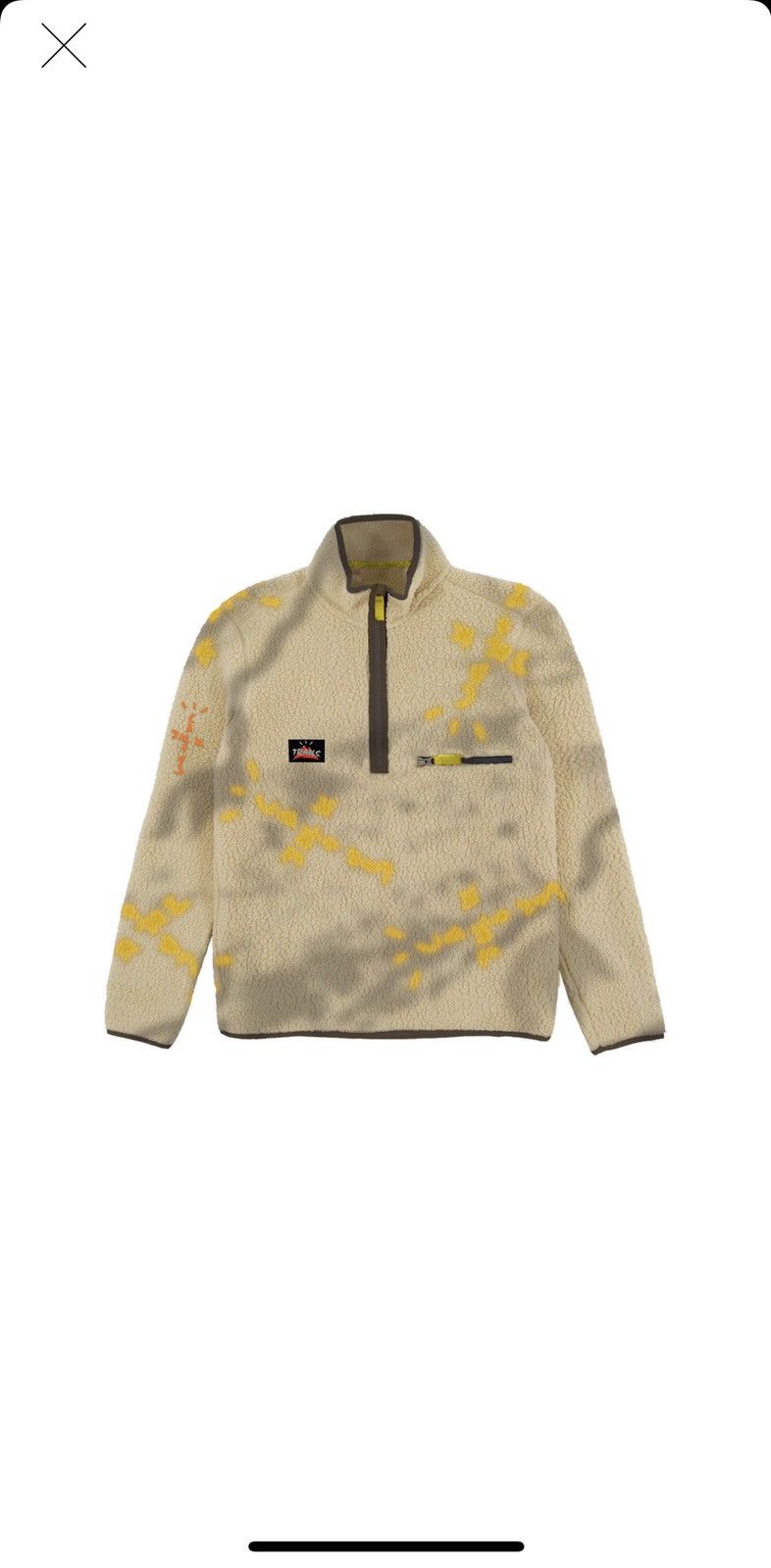 Travis Scott Travis Scott Cactus Jack Half-Zip Sherpa Pullover Size (L) Size US L / EU 52-54 / 3 - 3 Thumbnail