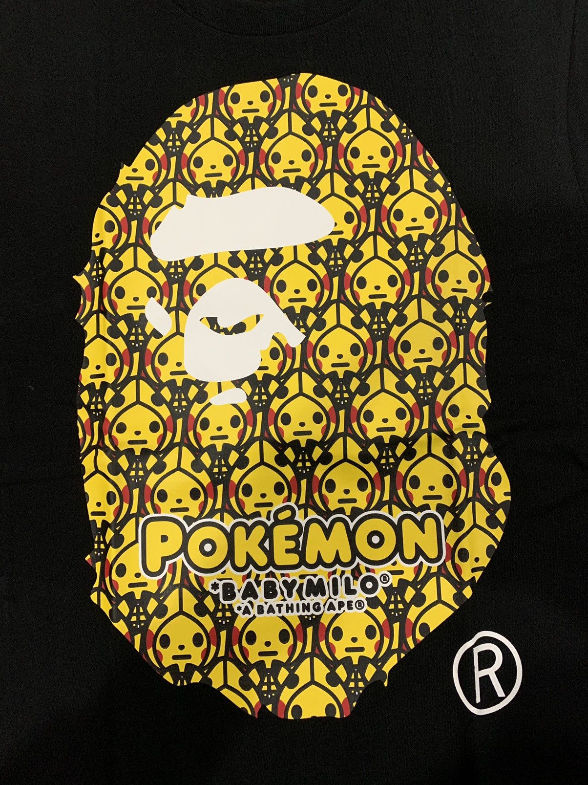 Bape Bape Big Ape Head Pikachu Pokémon Tee Size US S / EU 44-46 / 1 - 3 Thumbnail