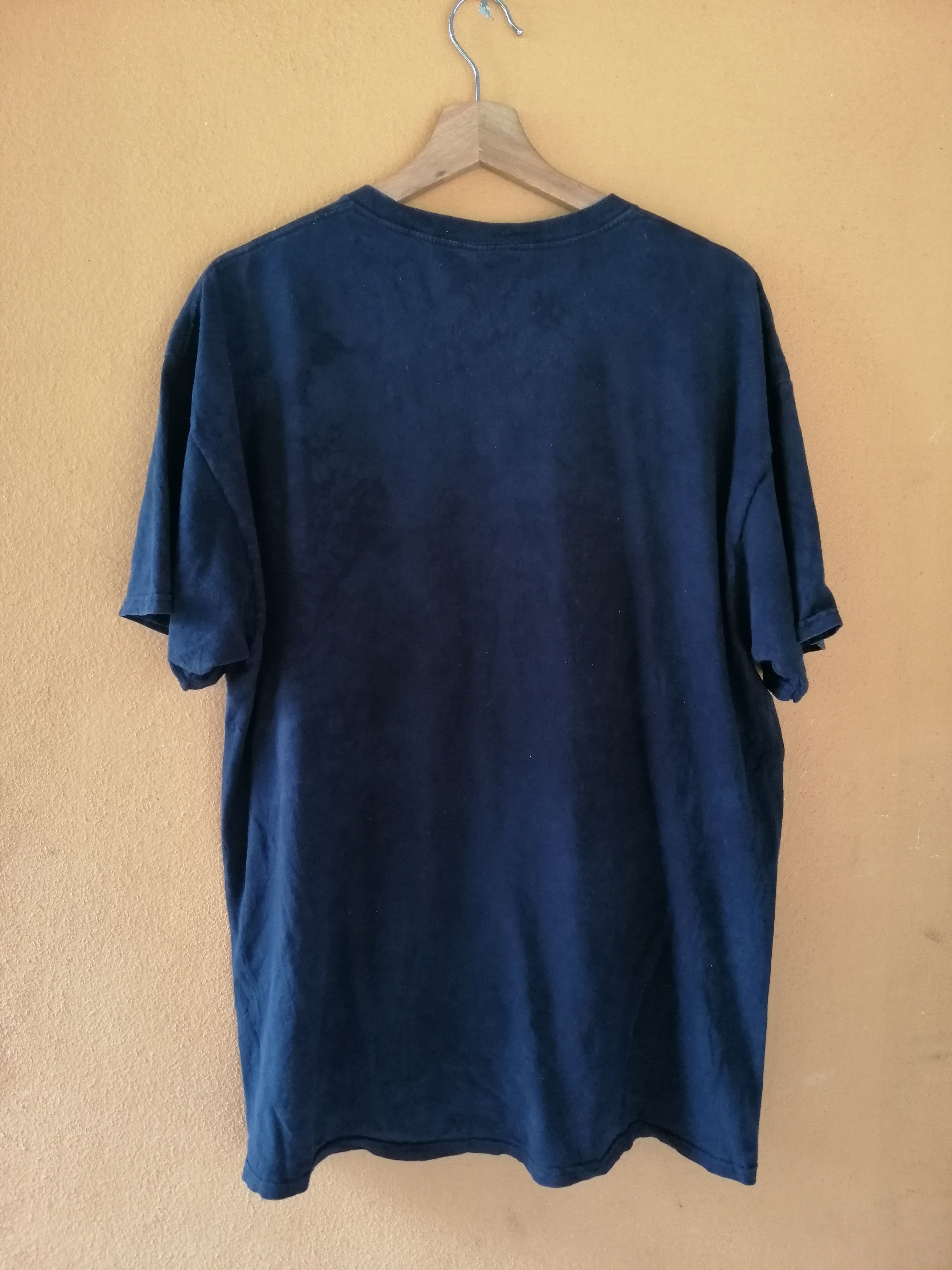 Vintage Vintage 90s Skeleton Bone Tshirt Black Fashion Victim Size US L / EU 52-54 / 3 - 2 Thumbnail
