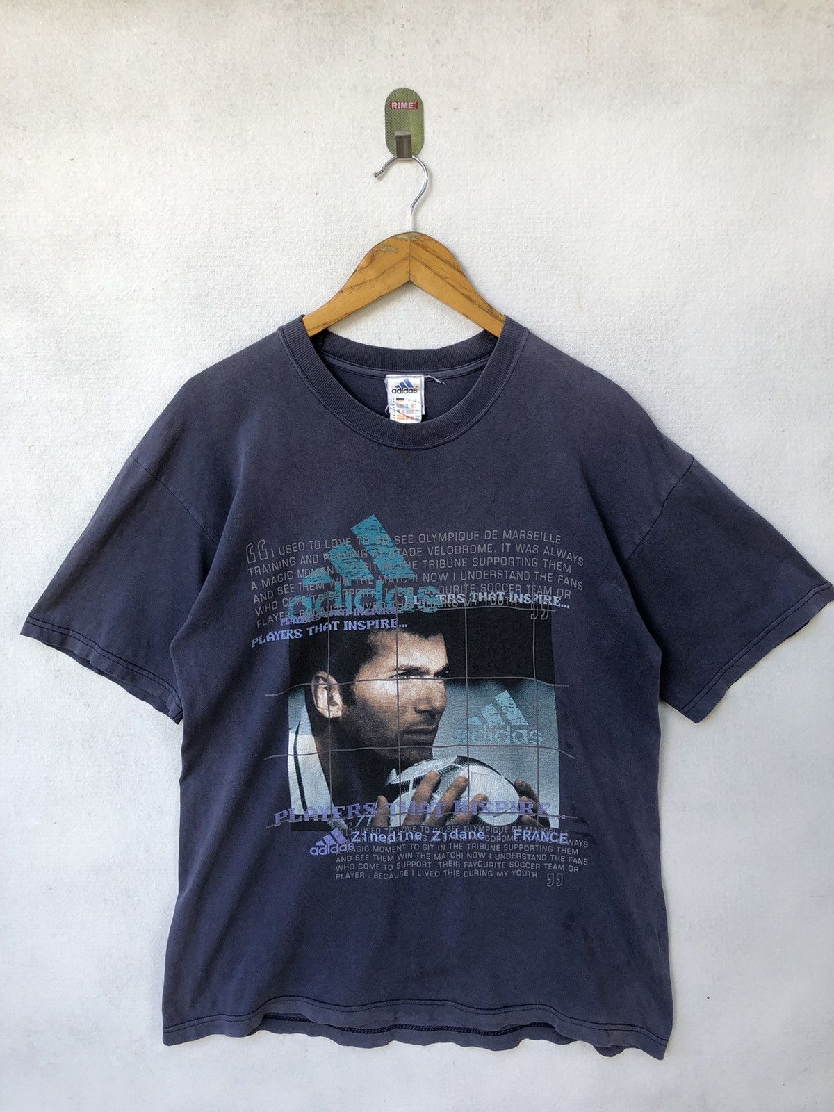 Adidas zidane t discount shirt