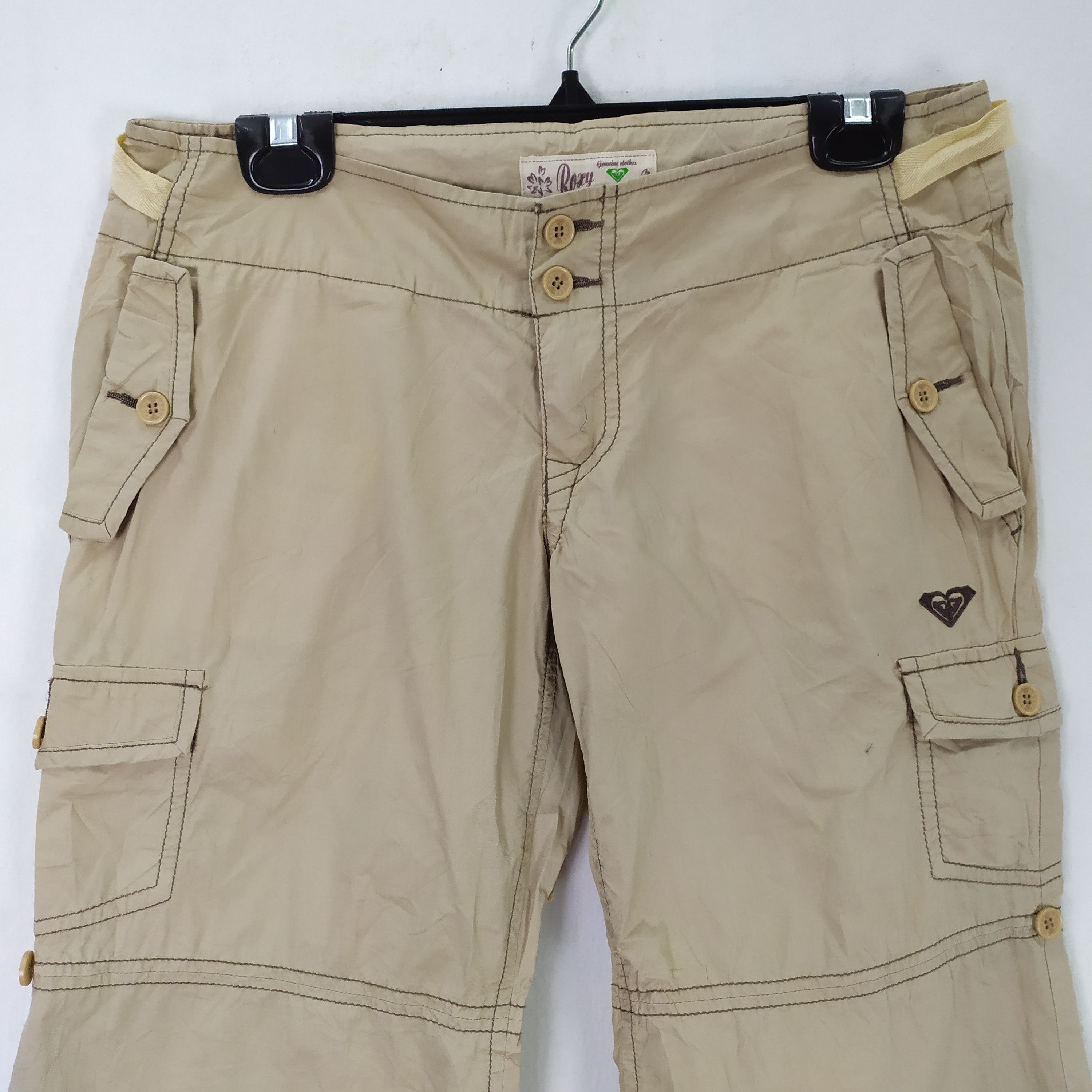 Japanese Brand × Vintage ROXY CROPPED CARGO PANTS Size US 30 / EU 46 - 5 Thumbnail